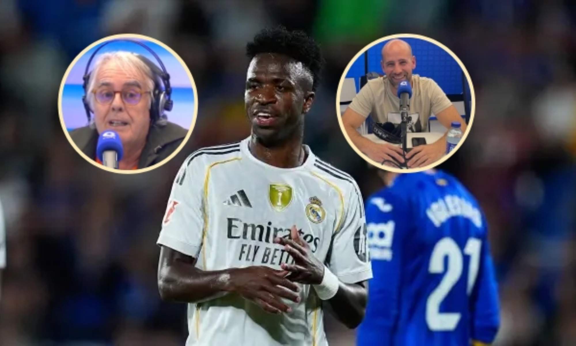 Siro López y Gonzalo Miró han tenido un roce de palabras en la COPE por Vinicius Junior, el factor diferencial del Madrid en el partido del domingo ante el Getafe.