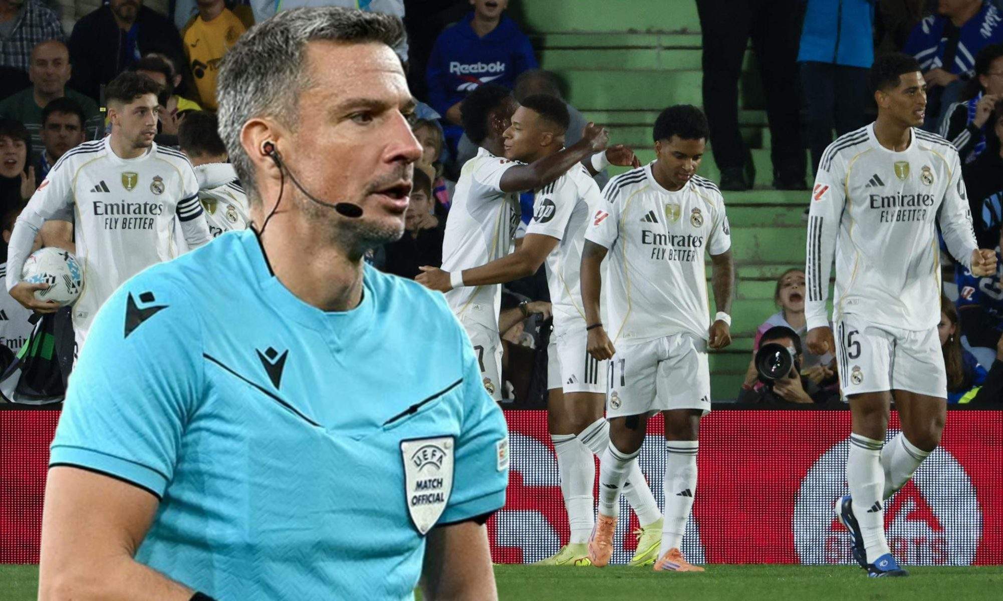 El balance del Madrid con Vincic, árbitro contra la Juventus