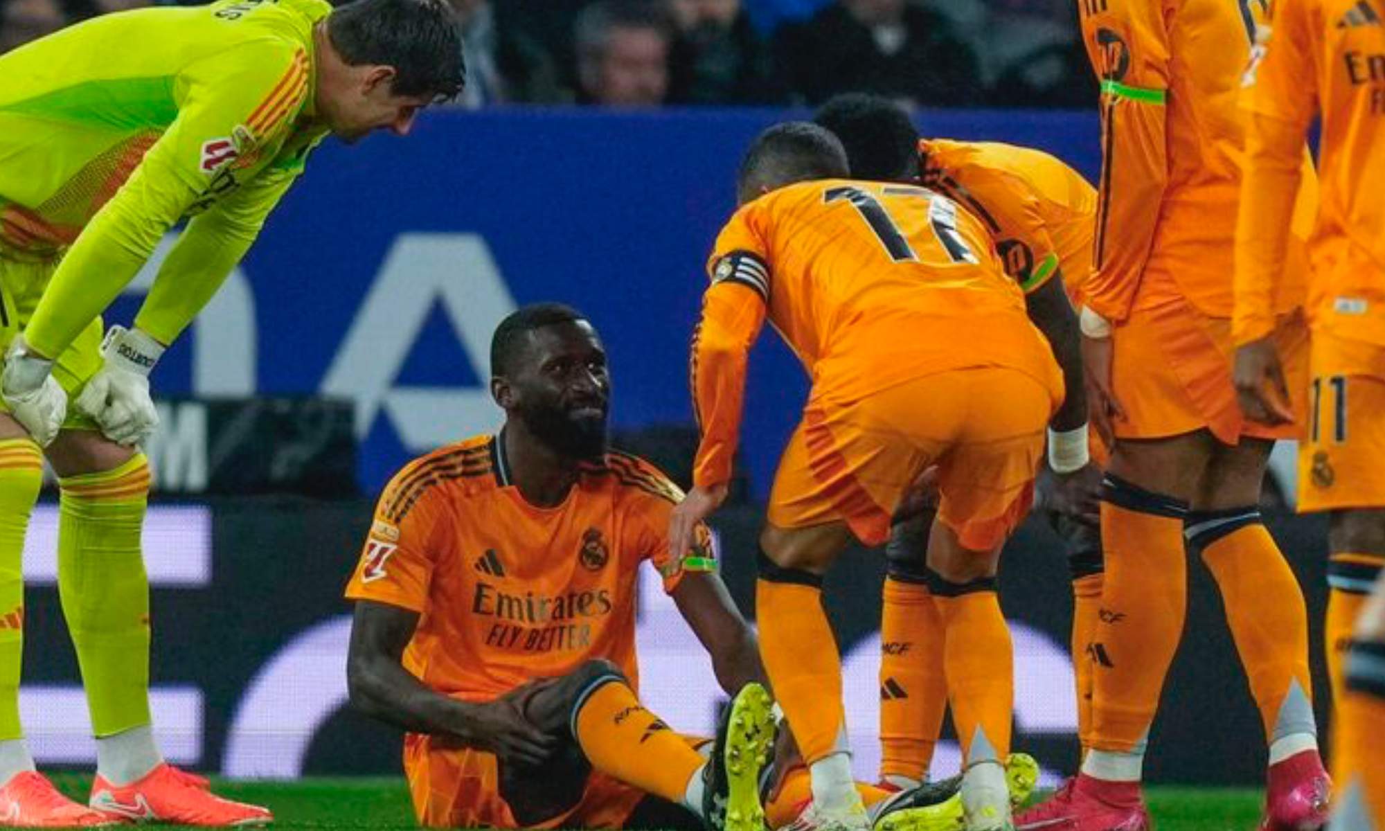 La rehabilitación de Antonio Rüdiger continúa y se perderá todos los partidos del Real Madrid durante los meses de octubre y, probablemente, de noviembre.