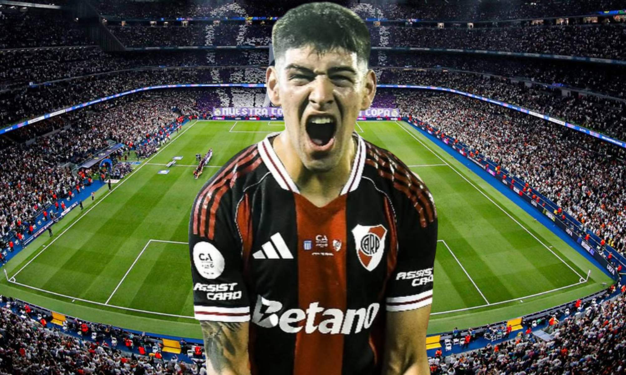 El central Lautaro Rivero es una de las sorpresas de mercado en el Real Madrid