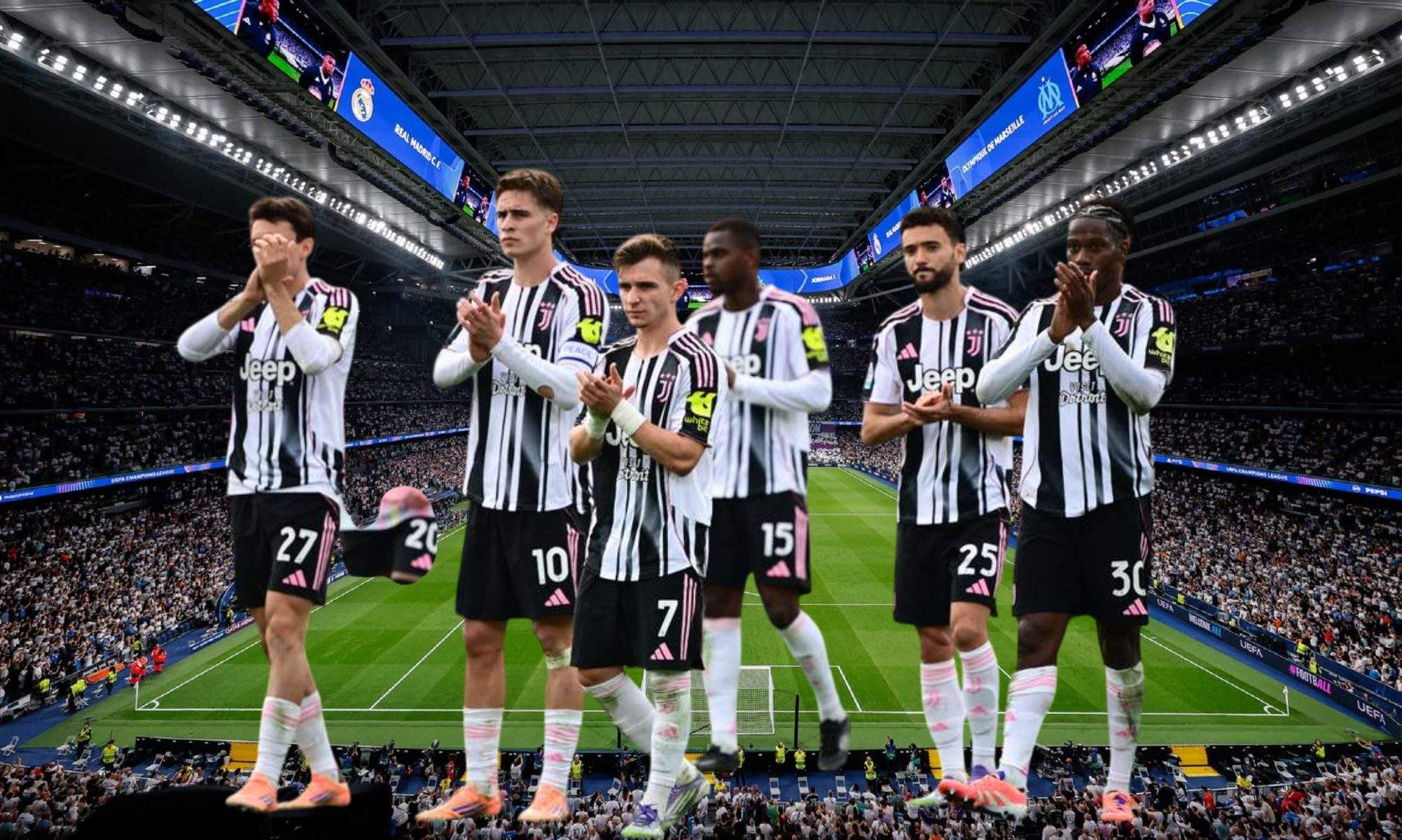 Crisis en la Juventus antes de jugar en el Bernabéu