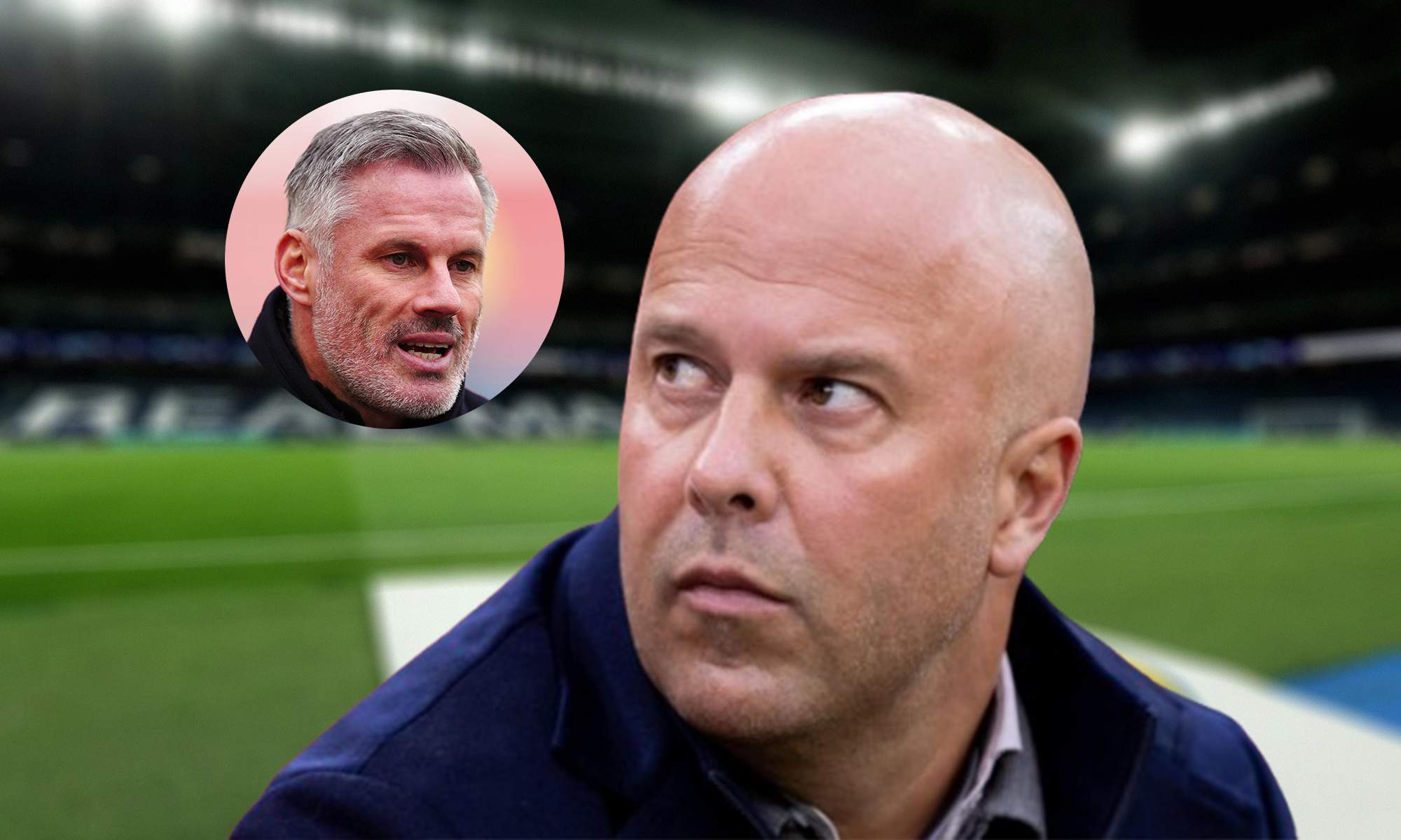 Arne Slot, Carragher y el Santiago Bernabéu. 