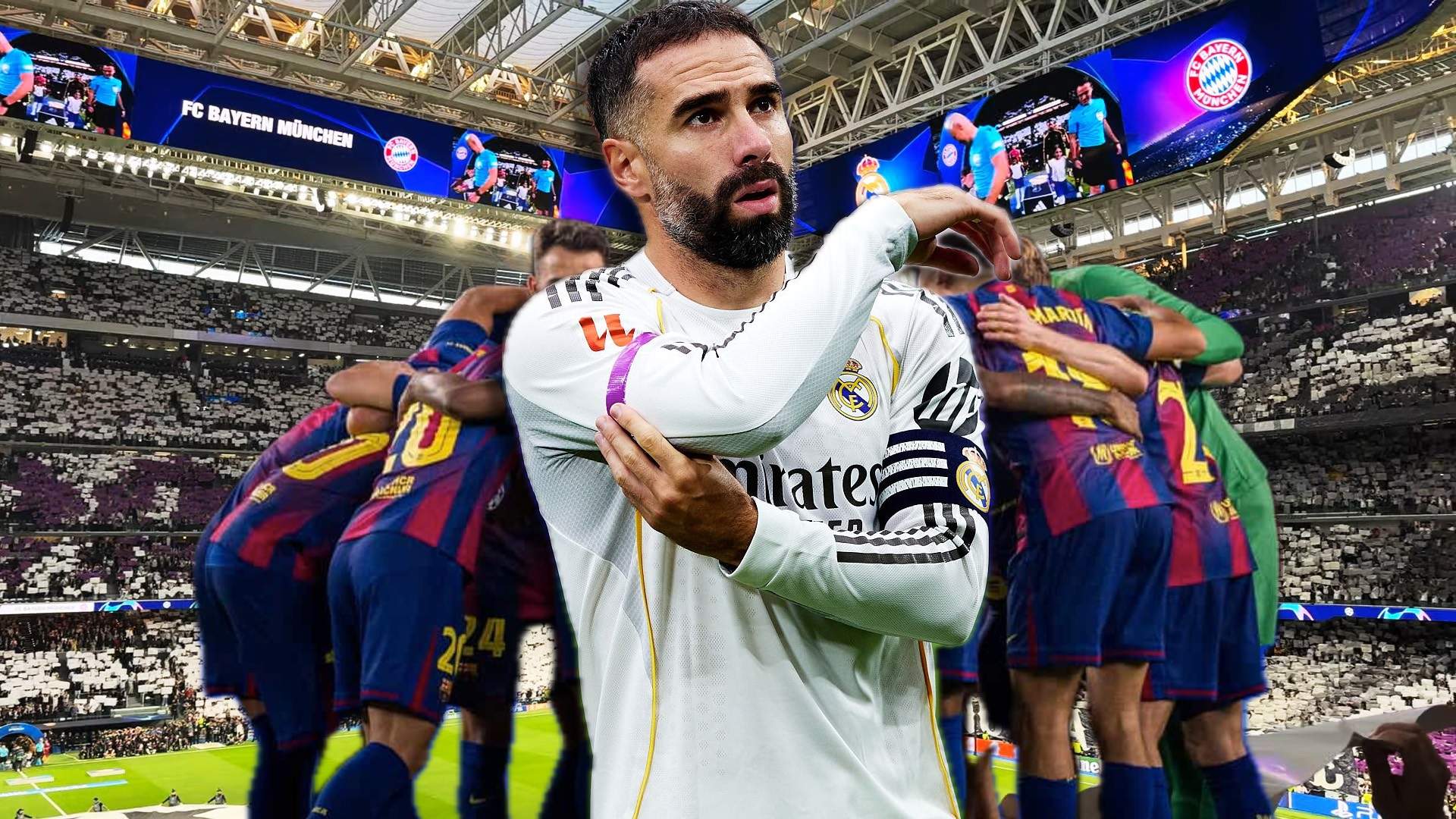 A Carvajal le pone el Clásico: el Real Madrid puede engañar al Barcelona