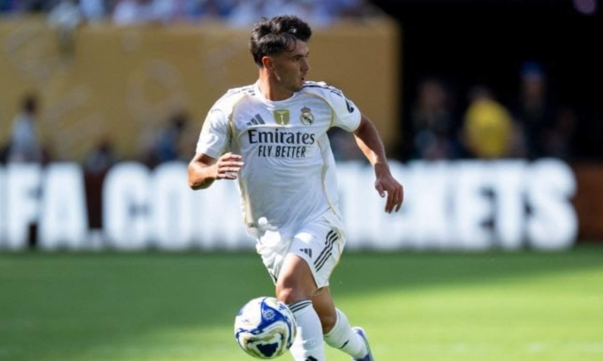 Brahim Díaz durante un partido 