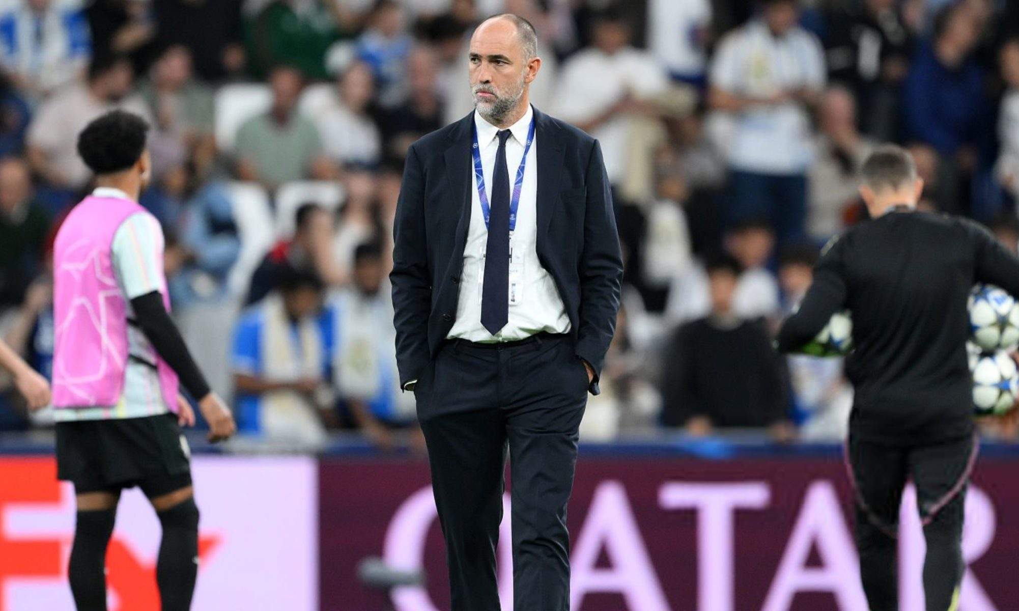 Tudor señala al Bernabéu
