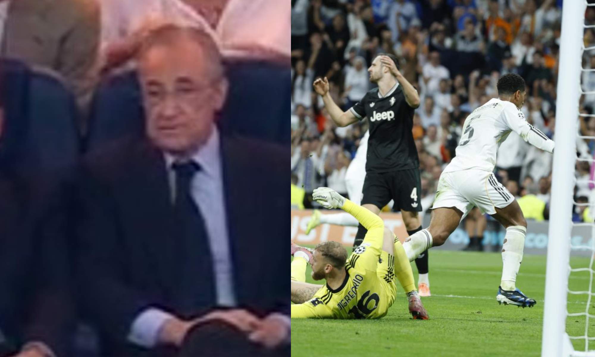 Florentino Pérez quedó impactado con el nivel de este jugador de la Juventus