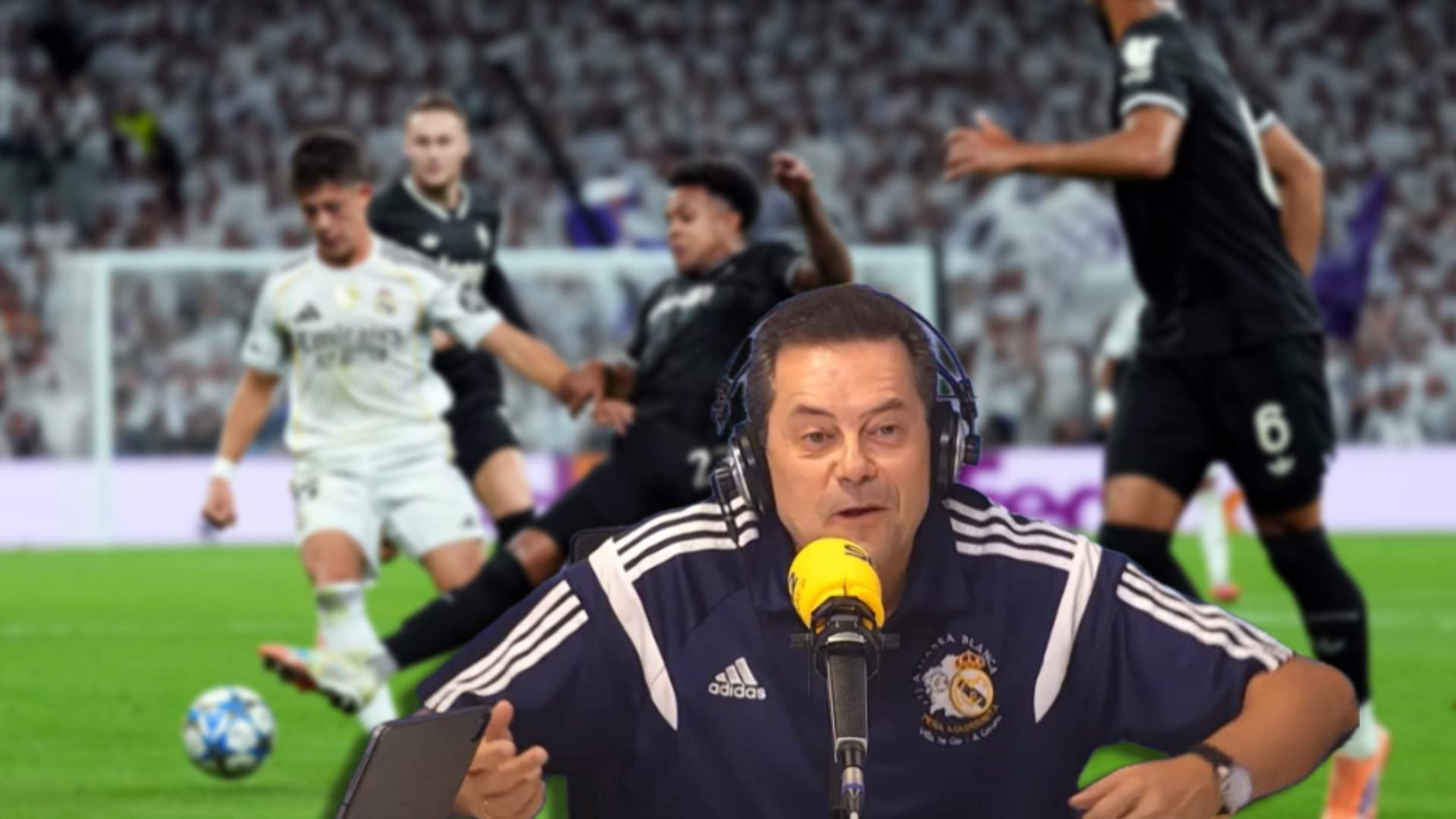 Roncero señaló al jugador del Madrid que más sufrió ante la Juve: “Está encapsulado”