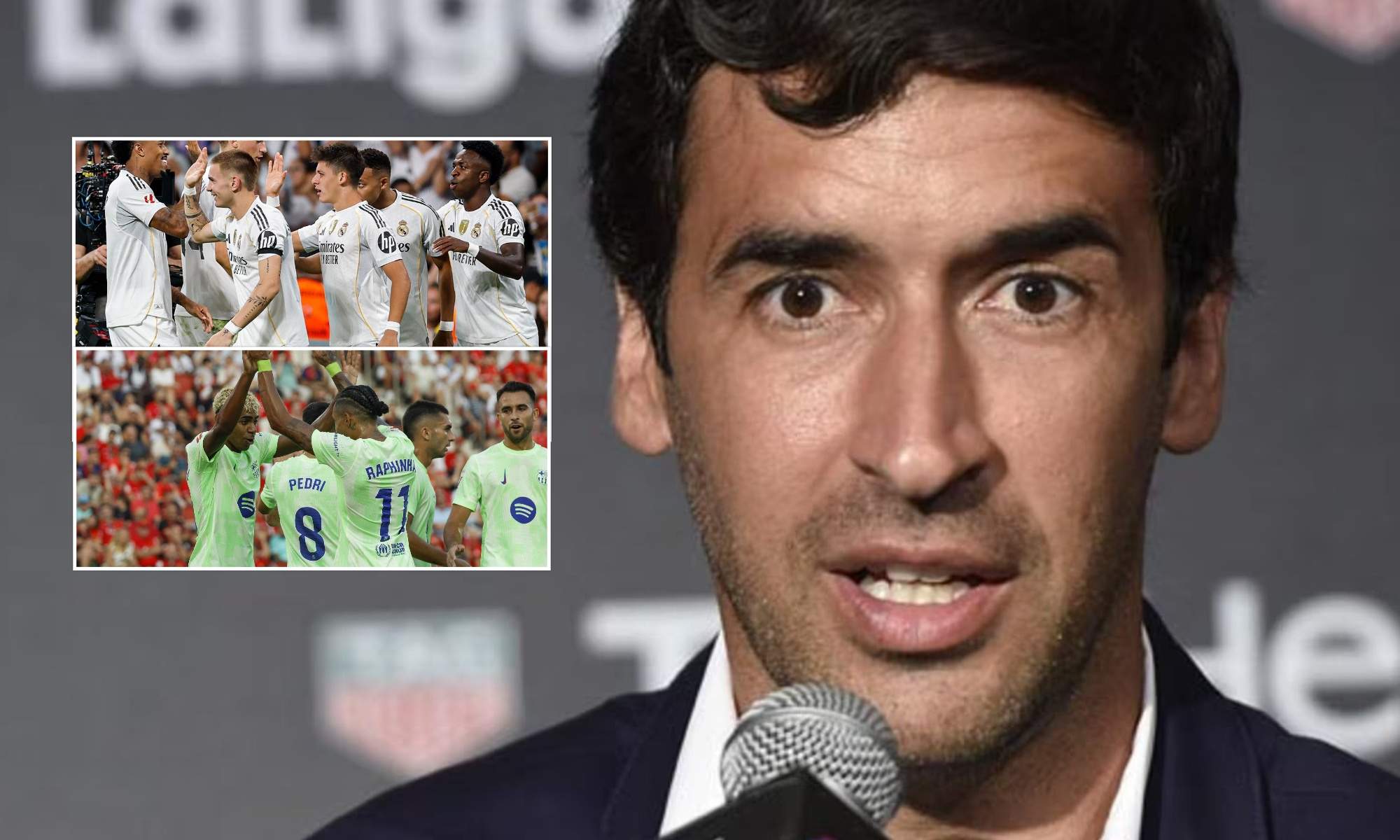 Raúl González se pronuncia sobre lo que va a pasar en el Clásico: "El favorito…"