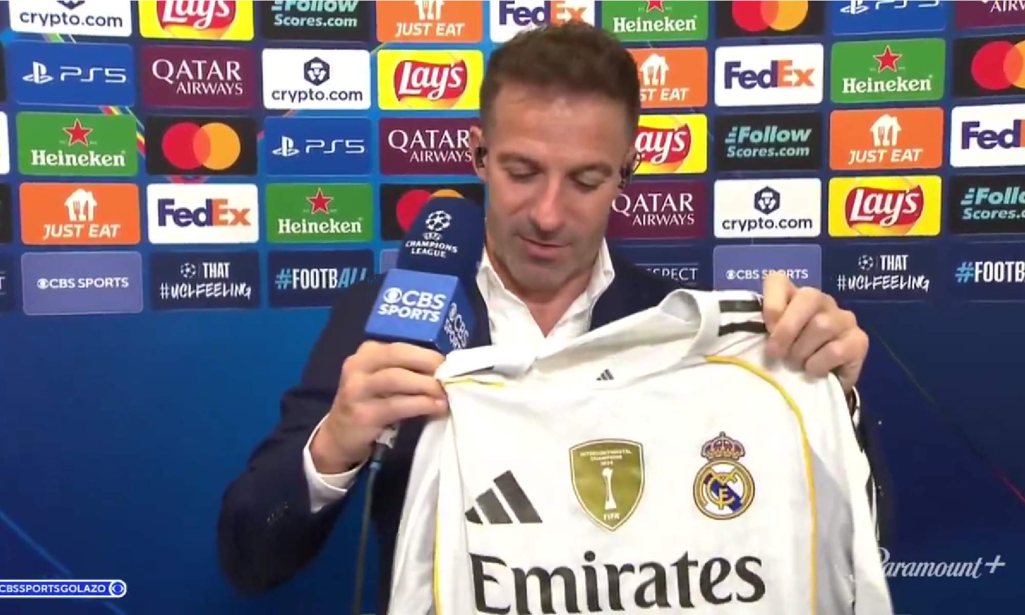 Del Piero destacó a este jugador del Real Madrid tras el partido de Champions