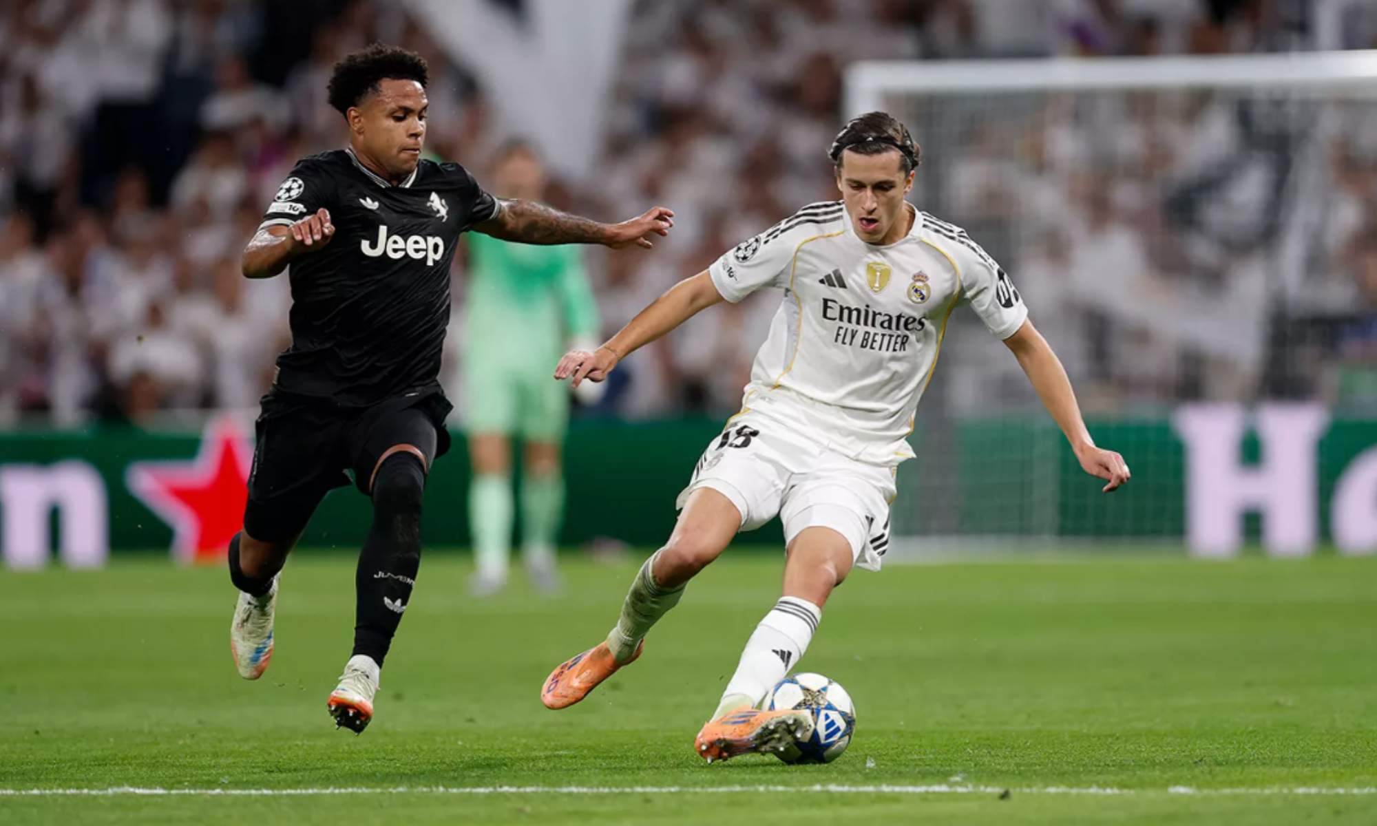 Álvaro Carreras, a pesar de lo que muchos piensan, realizó un gran partido ante la Juventus