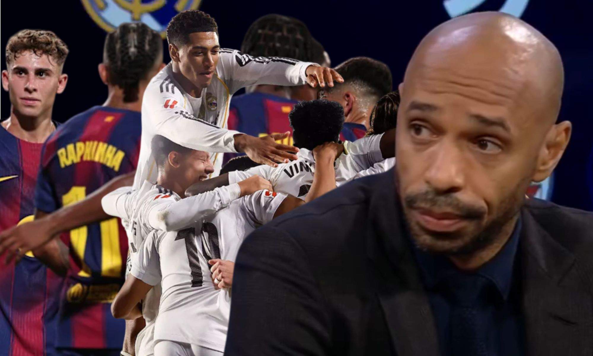 Thierry Henry define el momento actual del Real Madrid antes de recibir al FC Barcelona
