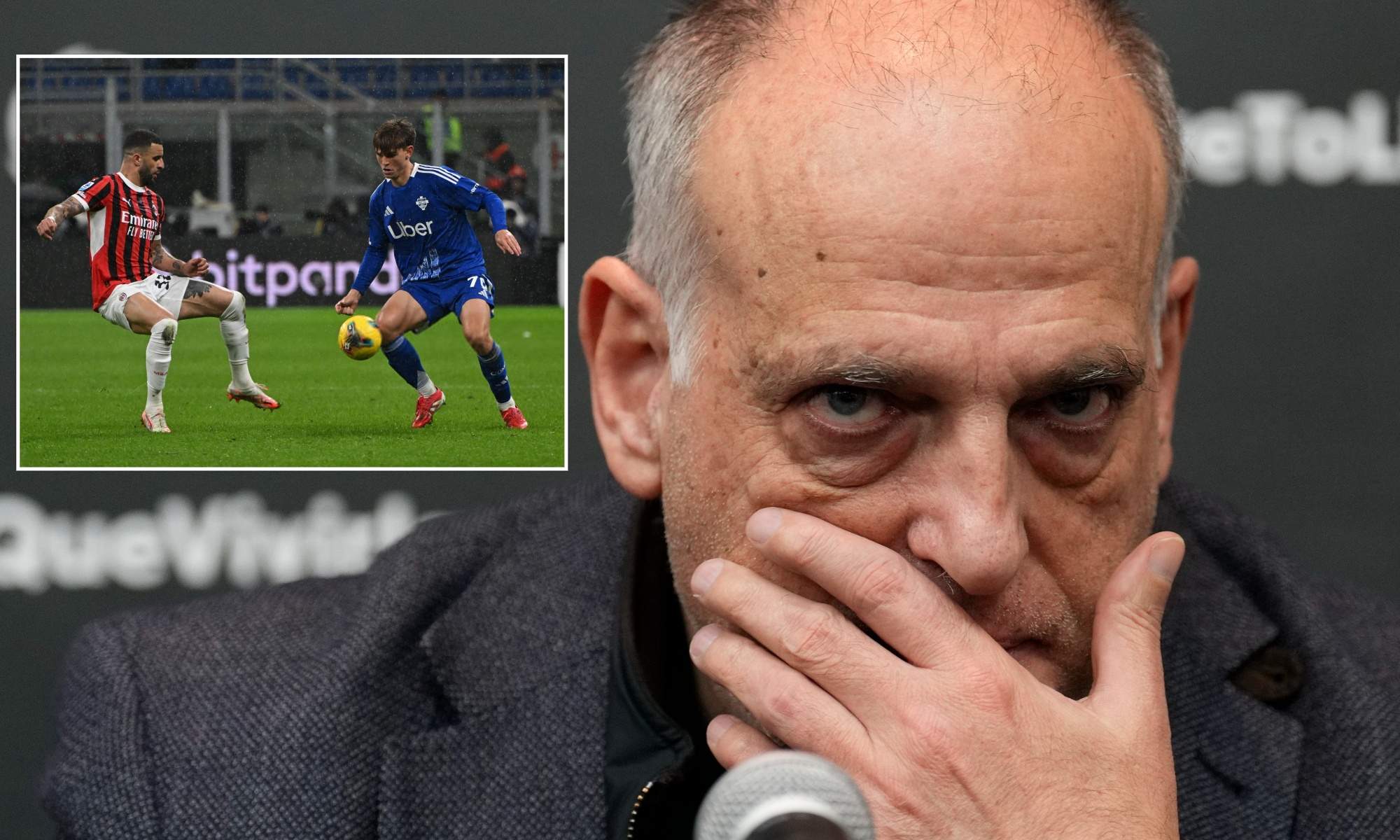 Giro de guion con el Milan – Como en Australia: otro 'palo' para Tebas