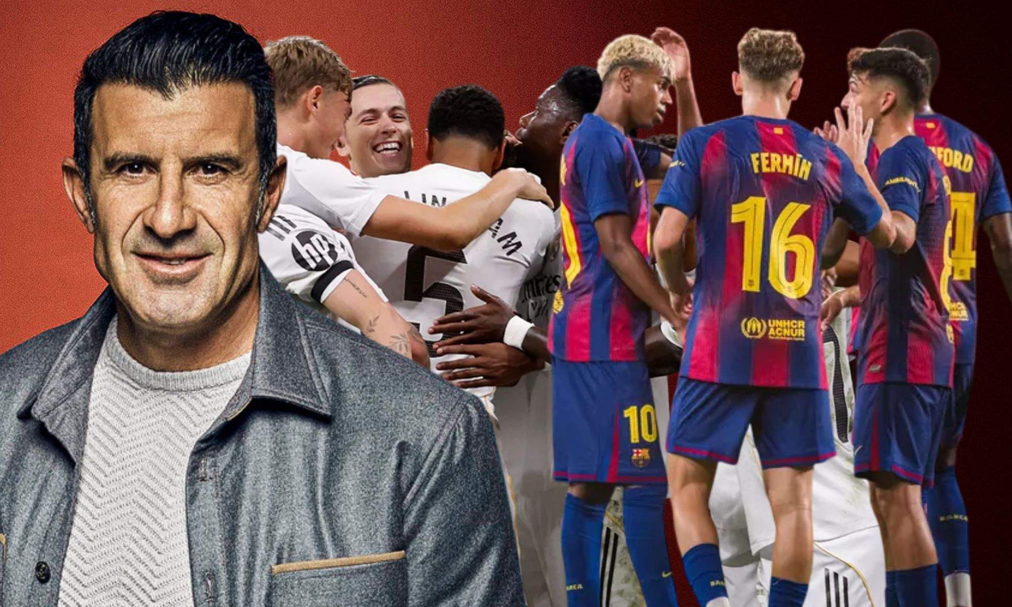 Luis Figo aventura cómo podría terminar el primer Clásico de la temporada 25/26
