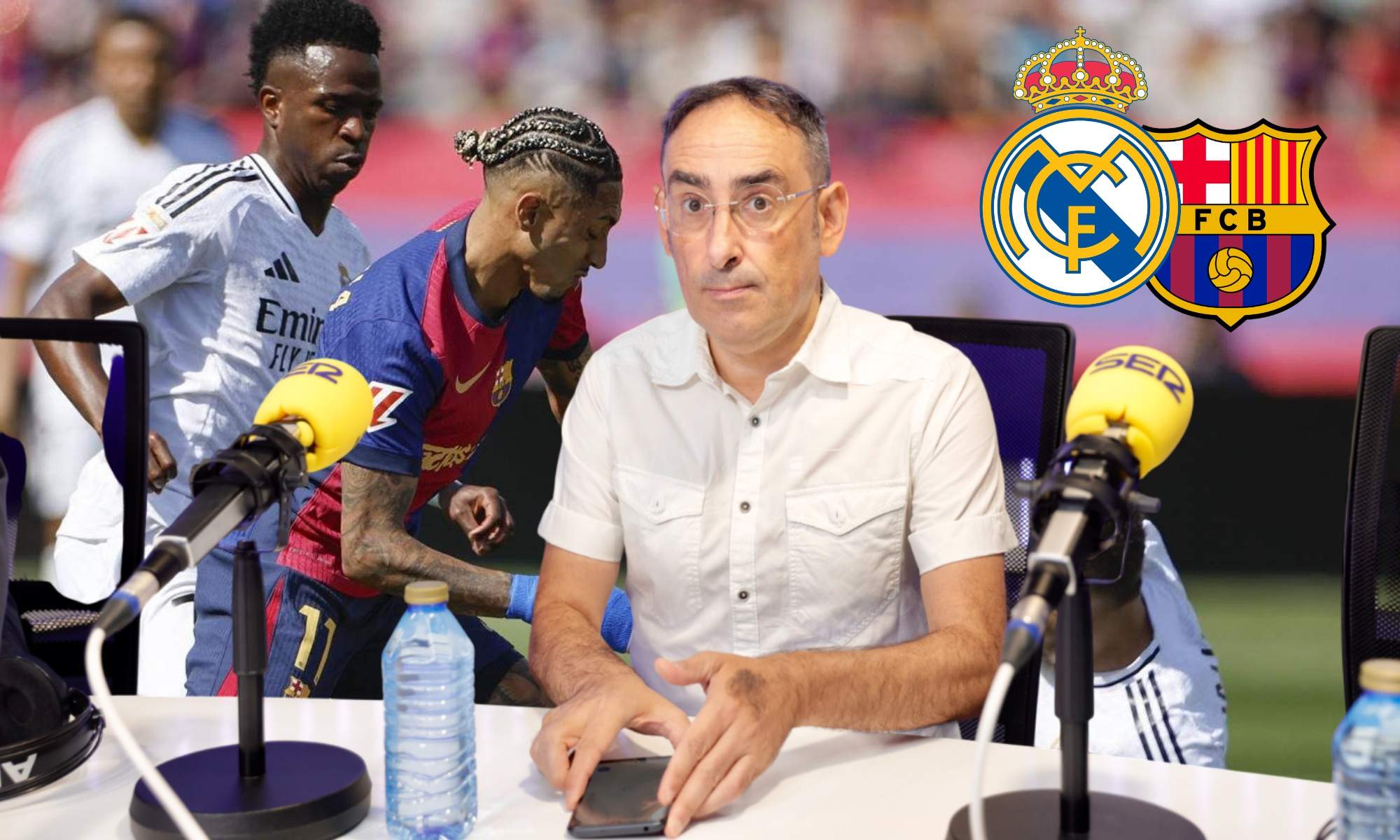 Iturralde sorprende con su pronóstico del Real Madrid - Barça: "Yo creo…" Iturralde sorprende con su pronóstico del Real Madrid - Barça: "Yo creo…"