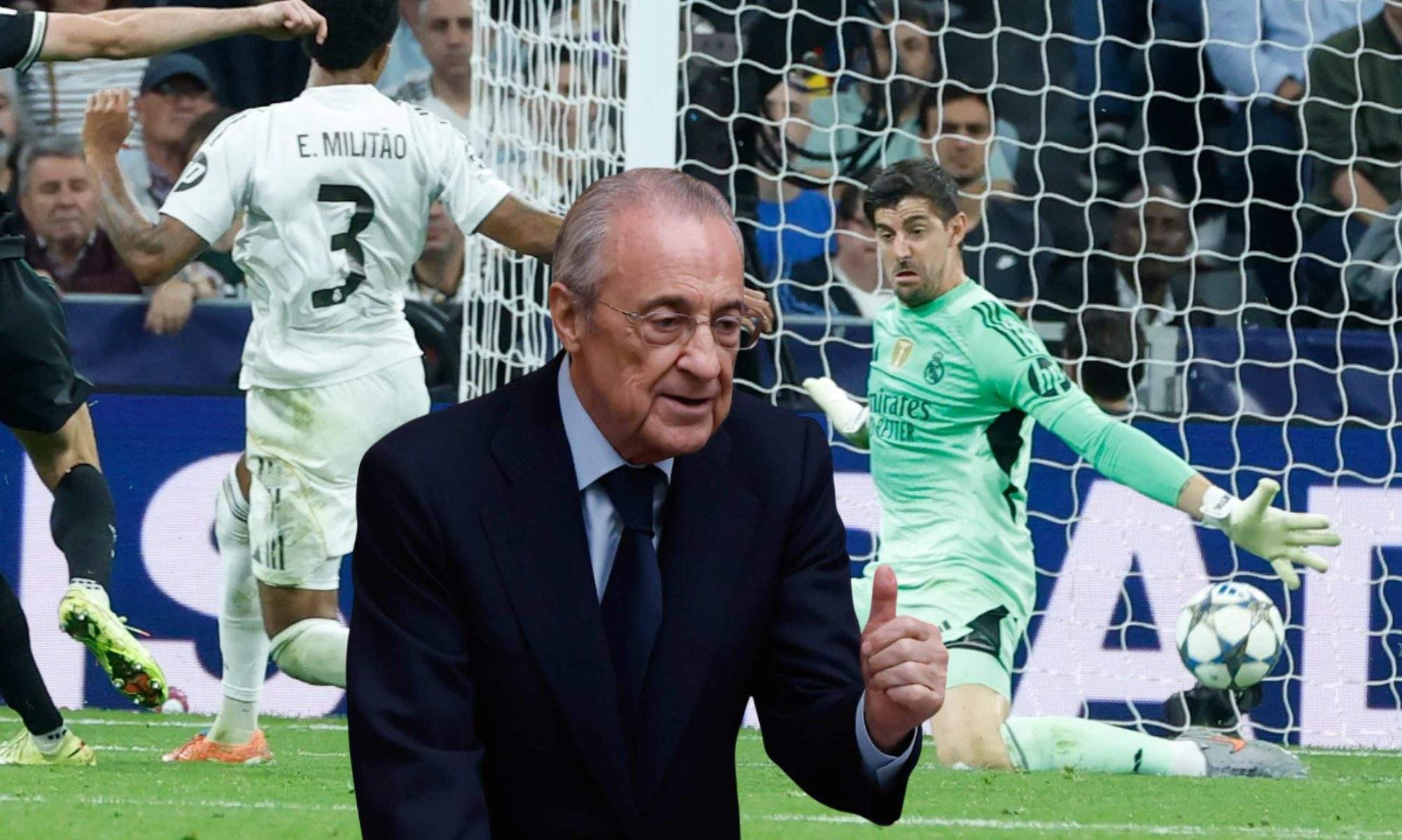 Courtois se gana un favor del Real Madrid Courtois se gana un favor del Real Madrid