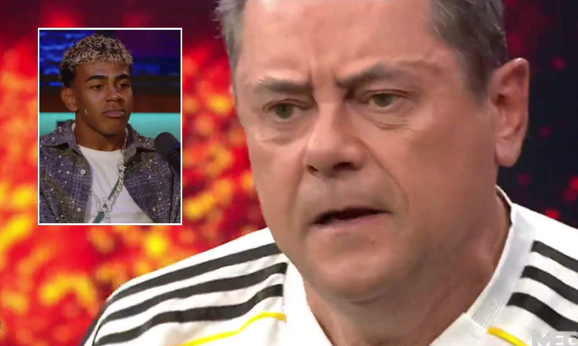 Tomás Roncero responde a Lamine Yamal tras provocar al Real Madrid: "Campeón, tú..." Tomás Roncero responde a Lamine Yamal tras provocar al Real Madrid: "Campeón, tú..."