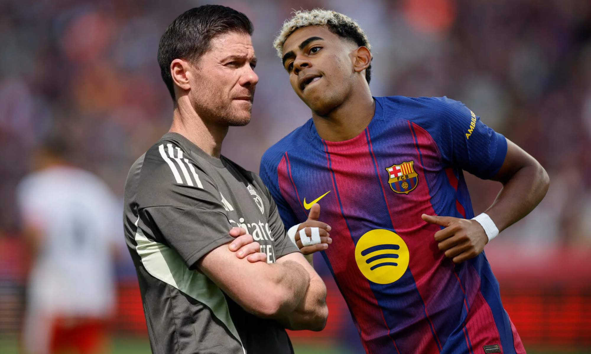 Xabi Alonso no pondrá a uno de los jugadores que mejor ha defendido a Lamine Yamal Xabi Alonso no pondrá a uno de los jugadores que mejor ha defendido a Lamine Yamal