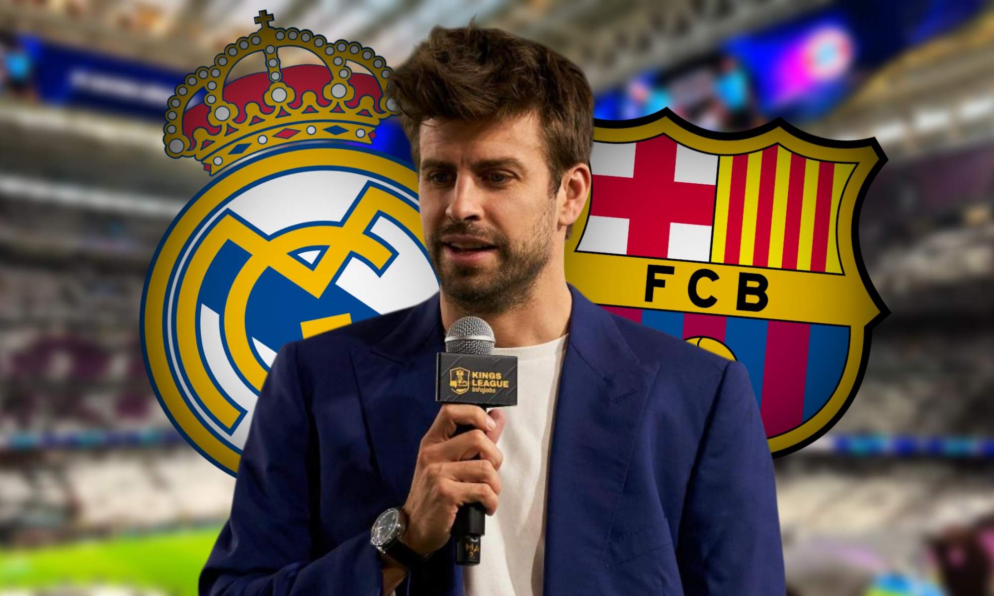 Gerard Piqué calienta aún más el Clásico de este domingo entre el Madrid y el Barça, además de defender a Lamine Yamal. Gerard Piqué calienta aún más el Clásico de este domingo entre el Madrid y el Barça, además de defender a Lamine Yamal.