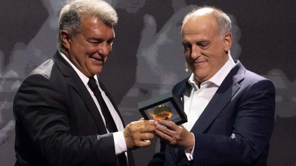 joan laporta javier tebas joan laporta javier tebas