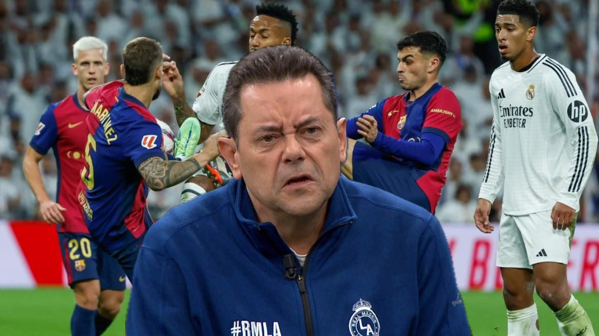 Roncero se lo pide a los jugadores del Real Madrid: "Machacarlos"  Roncero se lo pide a los jugadores del Real Madrid: "Machacarlos"