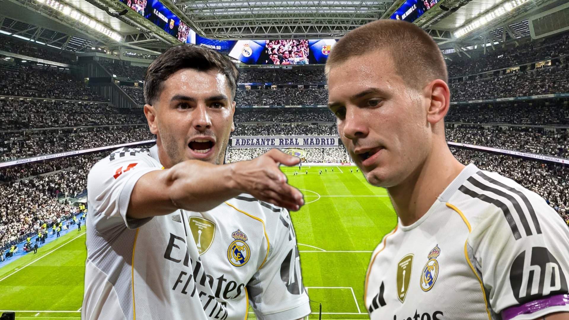 Mastantuono y Brahim dan un susto a Xabi Alonso antes del Clásico Mastantuono y Brahim dan un susto a Xabi Alonso antes del Clásico