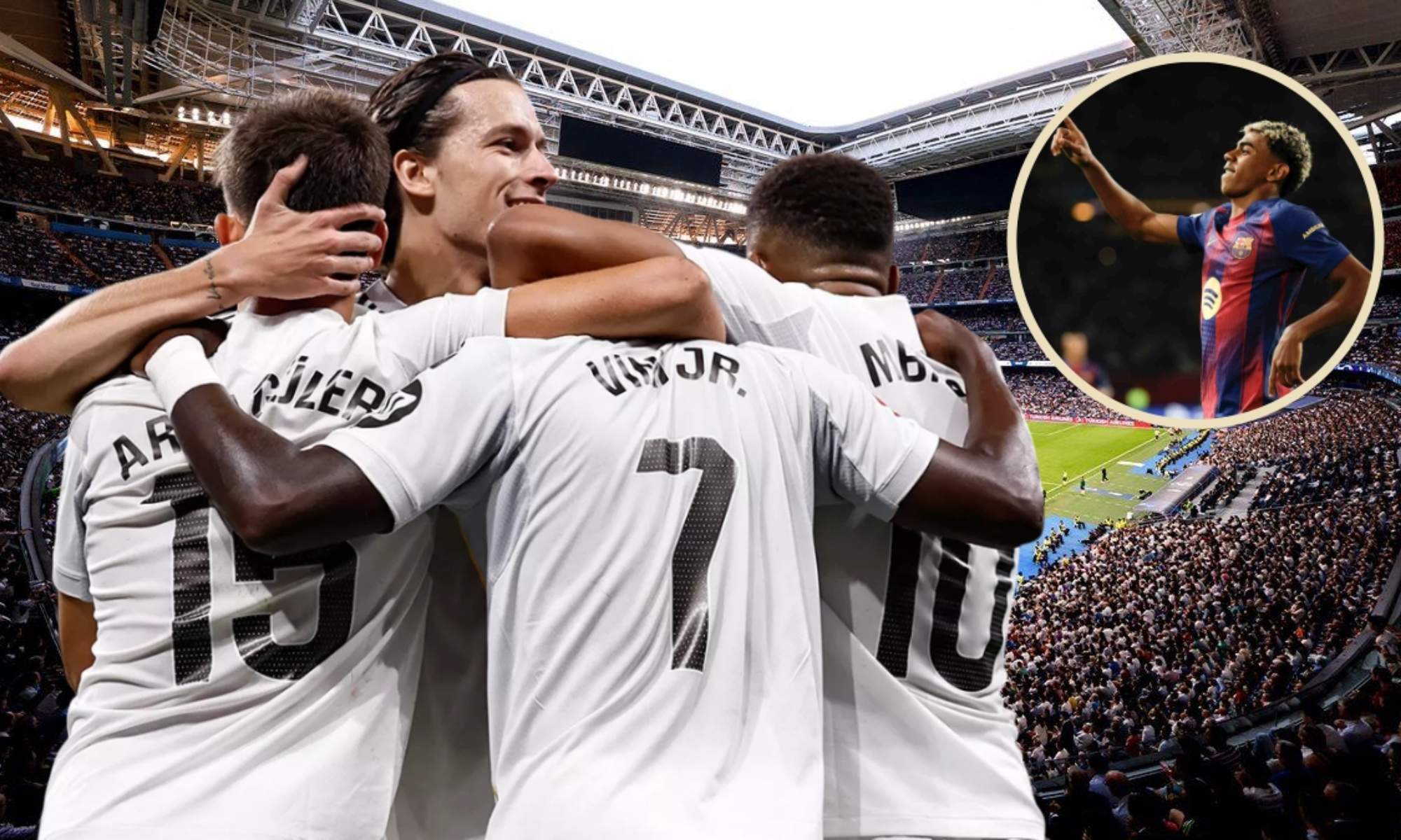 El Real Madrid tiene preparado un plan para frenar en seco a Lamine Yamal, protagonista del Clásico en la previa por sus polémicas declaraciones contra los merengues. El Real Madrid tiene preparado un plan para frenar en seco a Lamine Yamal, protagonista del Clásico en la previa por sus polémicas declaraciones contra los merengues.
