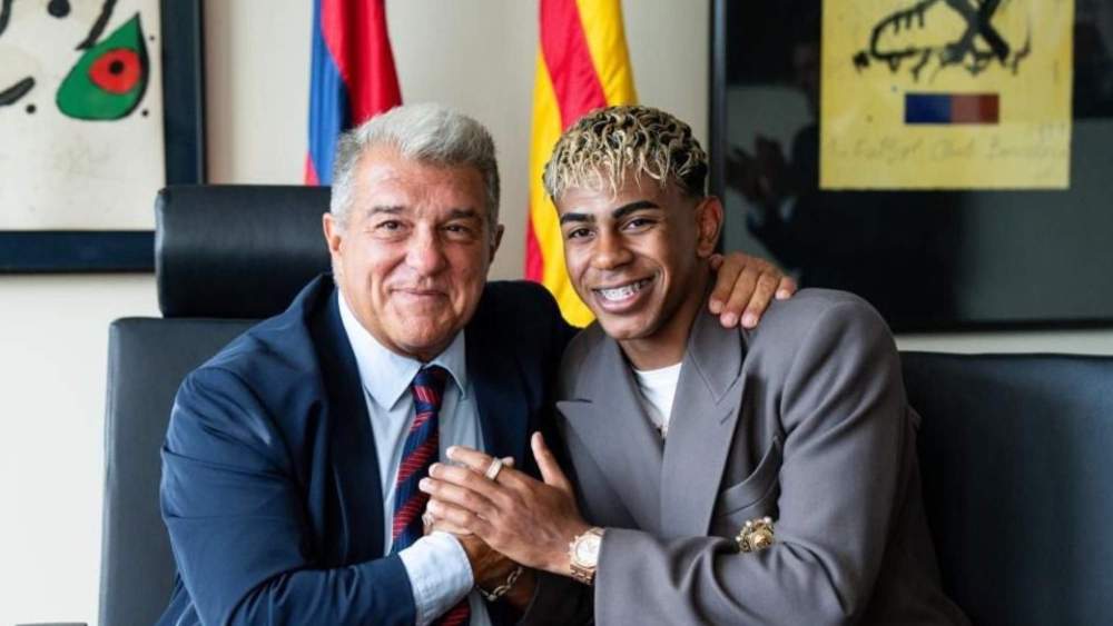 joan laporta lamine yamal joan laporta lamine yamal