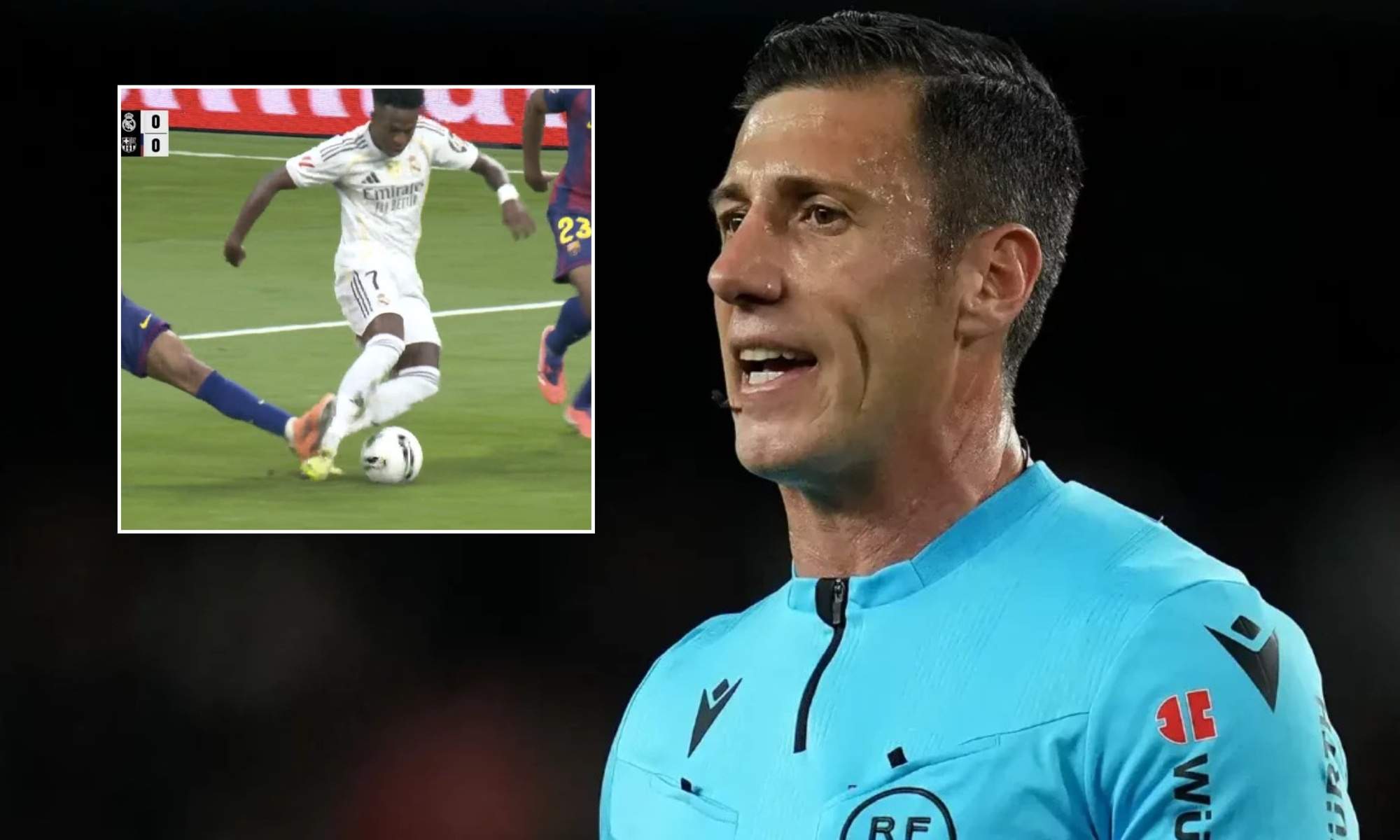 El VAR al rescate del Barça, anula un penalti y un gol al Real Madrid en 12 minutos El VAR al rescate del Barça, anula un penalti y un gol al Real Madrid en 12 minutos