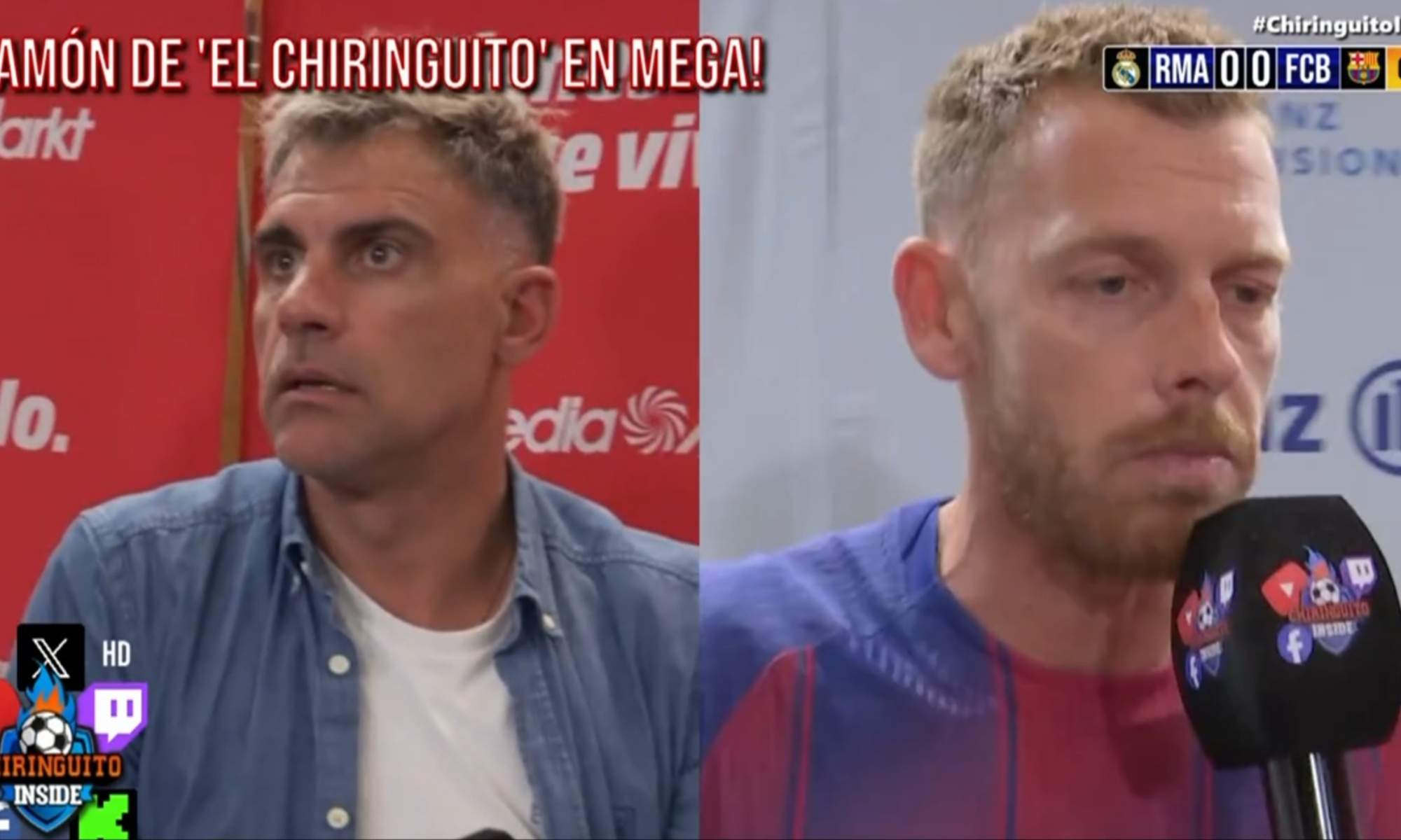 Jota Jordi, humillado tras el penalti no pitado a Vinicius: "¿Le habéis visto la cara?" Jota Jordi, humillado tras el penalti no pitado a Vinicius: "¿Le habéis visto la cara?"
