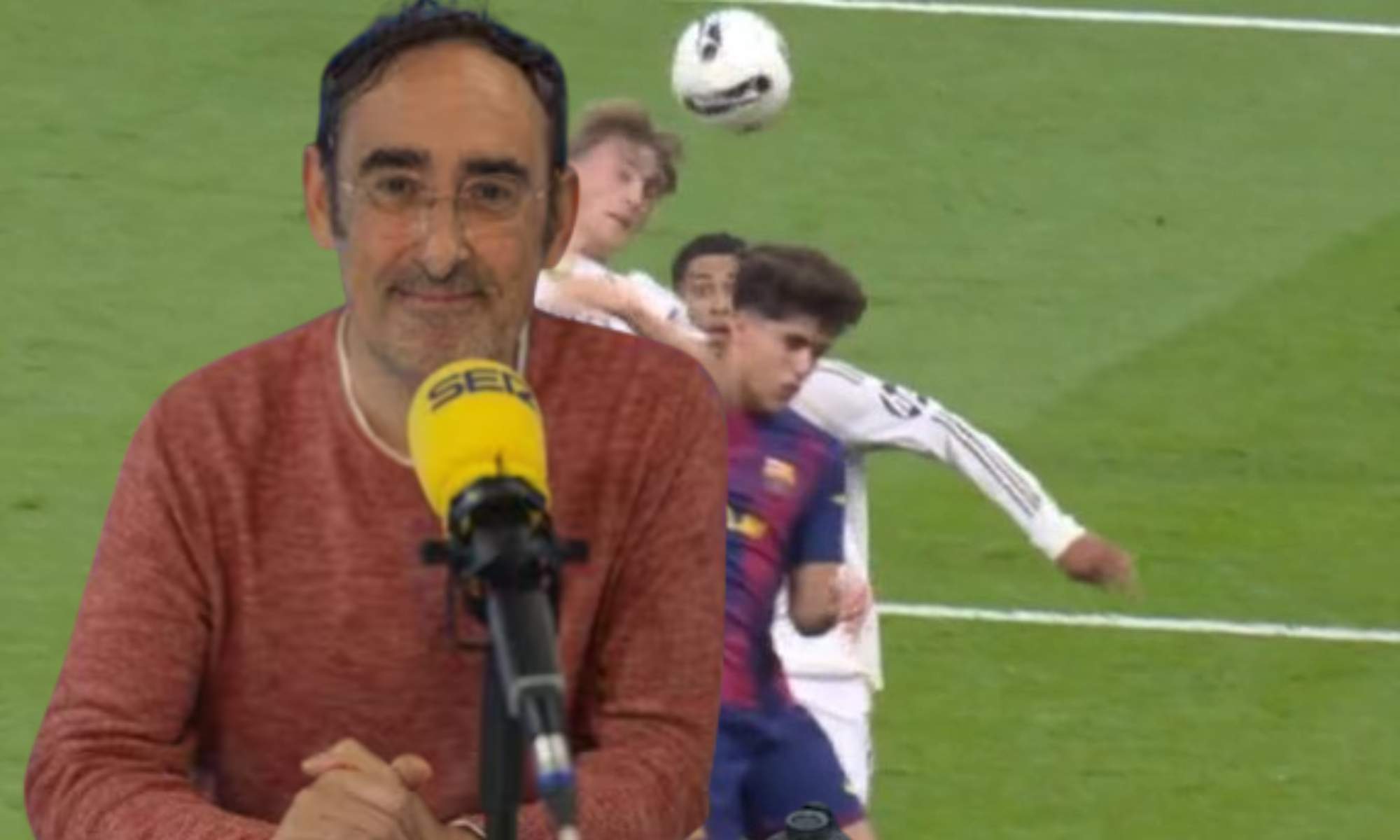 Iturralde analiza en la Cadena SER la polémica del Clásico Iturralde analiza en la Cadena SER la polémica del Clásico