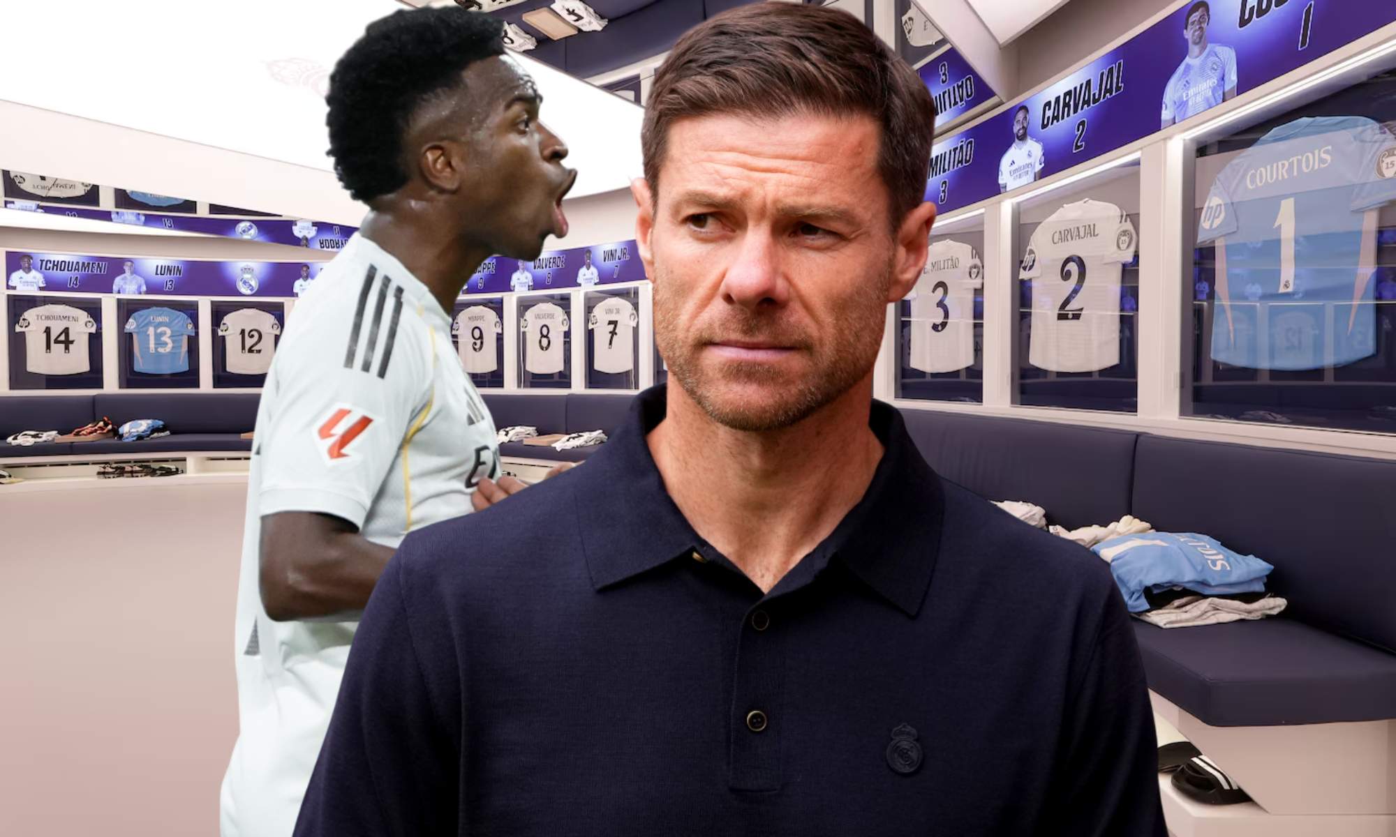 Vinicius pidió perdón a Xabi Alonso por su reacción al cambio Vinicius pidió perdón a Xabi Alonso por su reacción al cambio