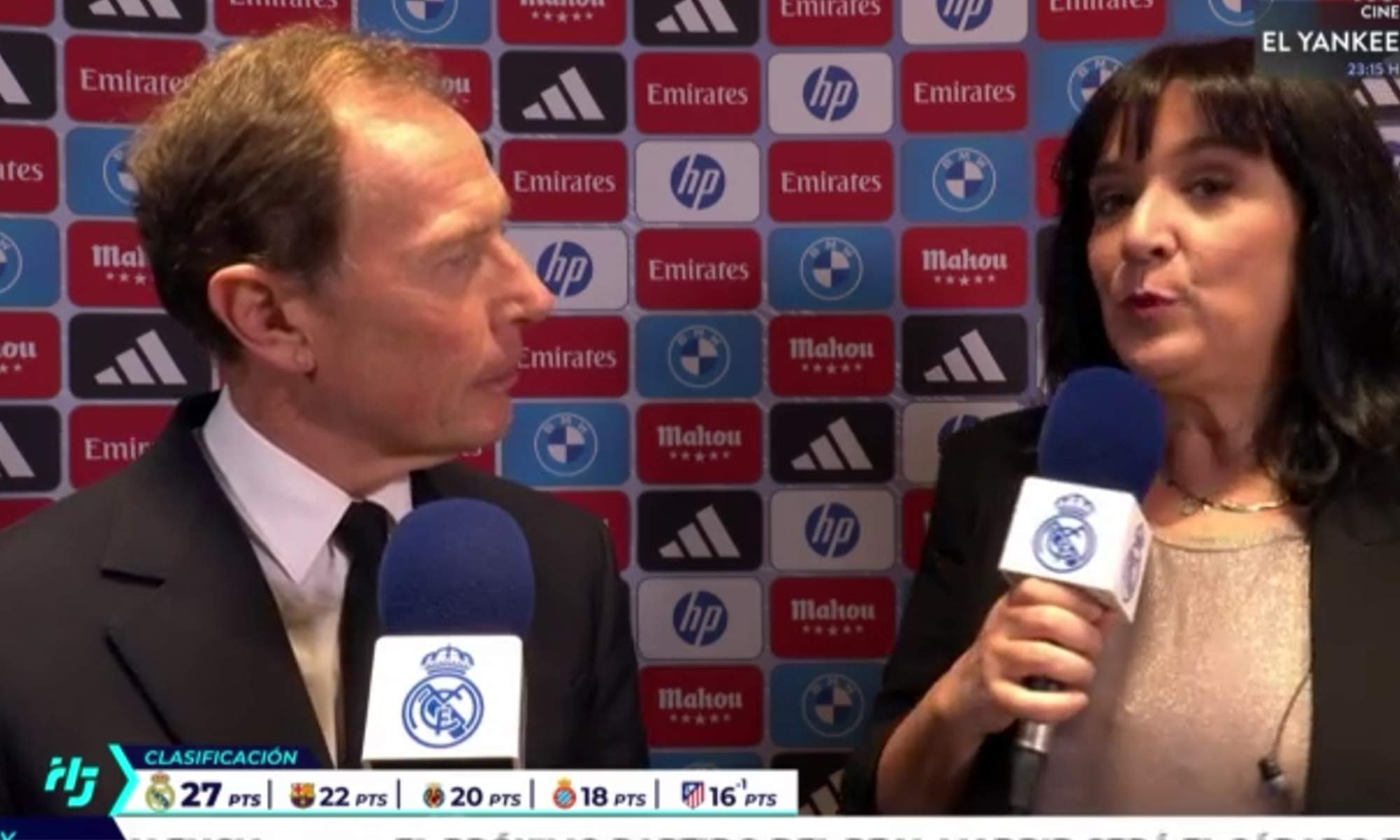 Las declaraciones de Emilio Butragueño después del Real Madrid - Barcelona.  Las declaraciones de Emilio Butragueño después del Real Madrid - Barcelona.