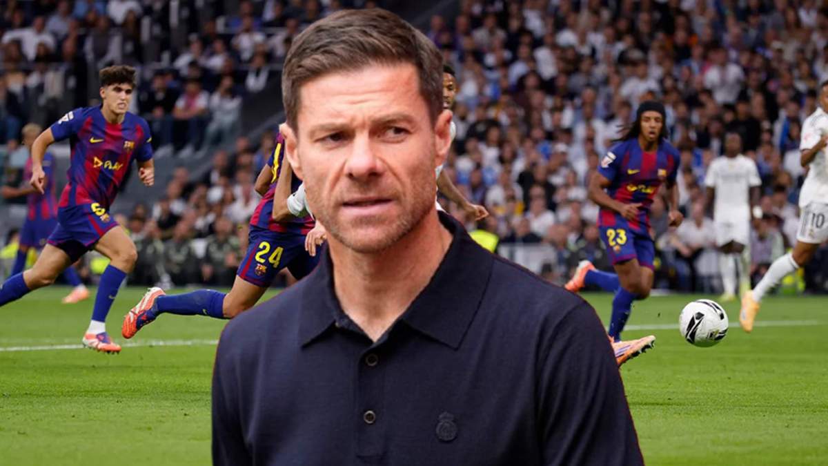 Xabi Alonso y una captura del Real Madrid - Barcelona. Xabi Alonso y una captura del Real Madrid - Barcelona.