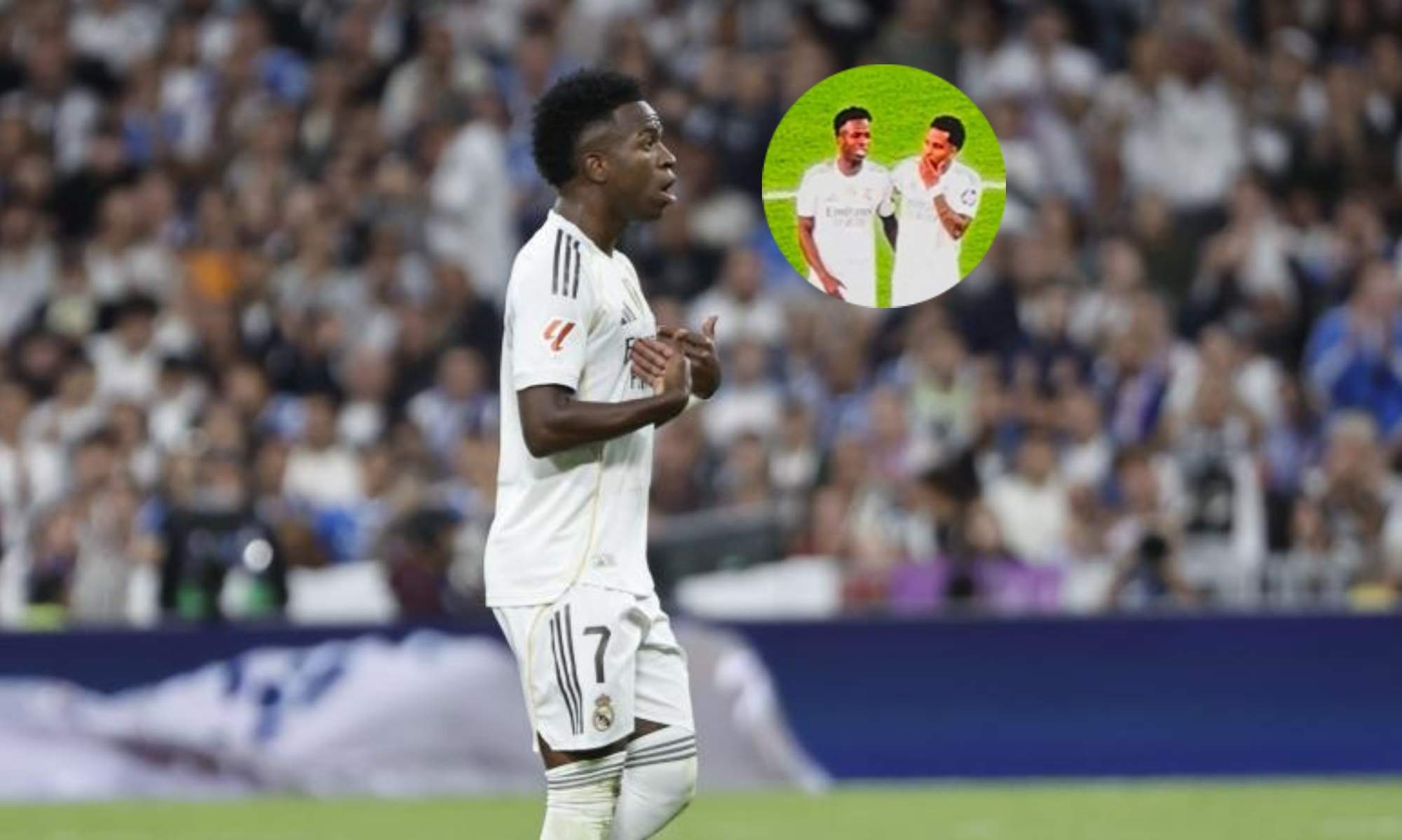Rodrygo actuó a la perfección con Vinicius Junior: fue un gran compañero