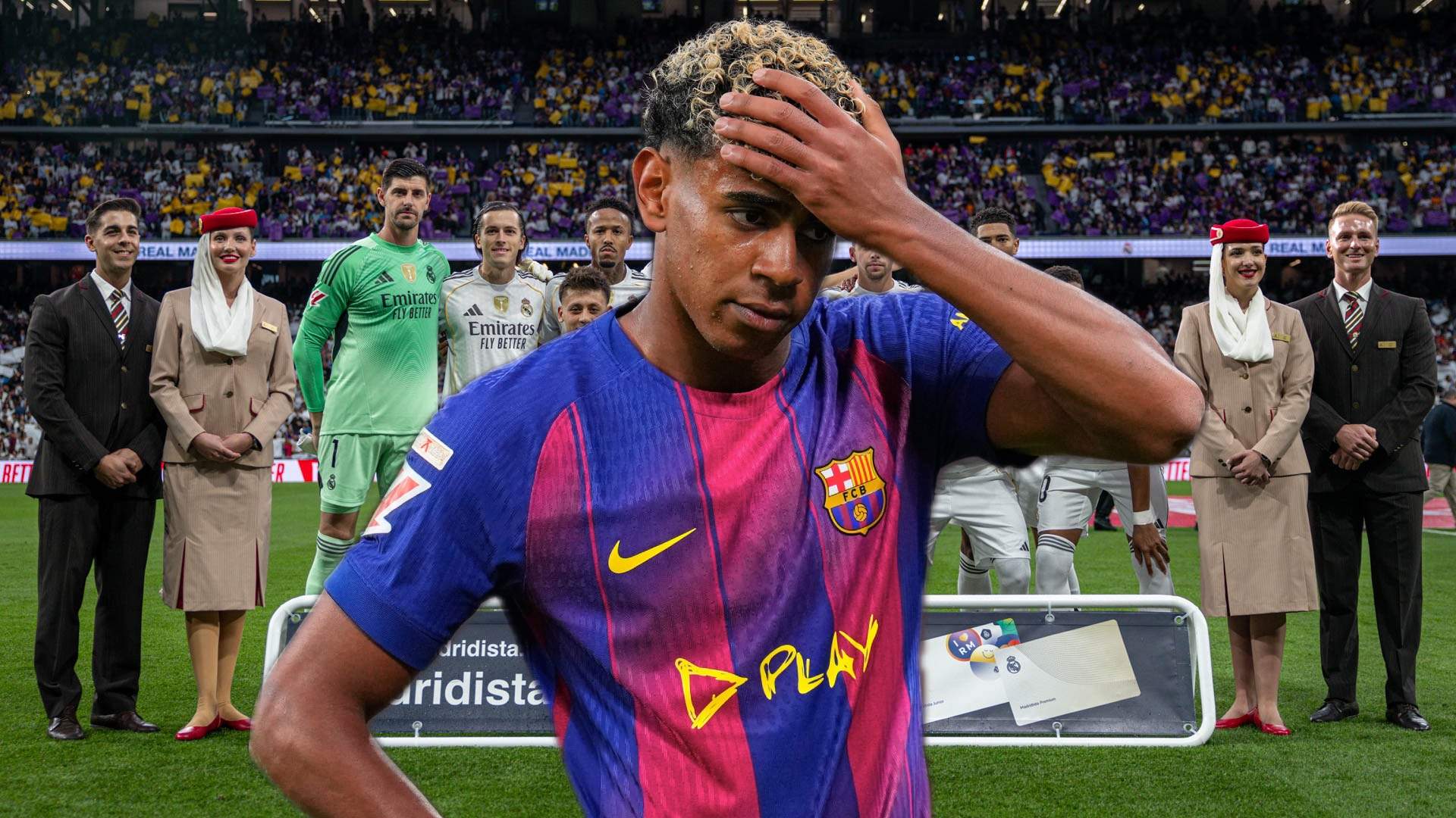 Lamine Yamal ya solo sigue en redes a un jugador del Real Madrid tras el lío del Bernabéu Lamine Yamal ya solo sigue en redes a un jugador del Real Madrid tras el lío del Bernabéu