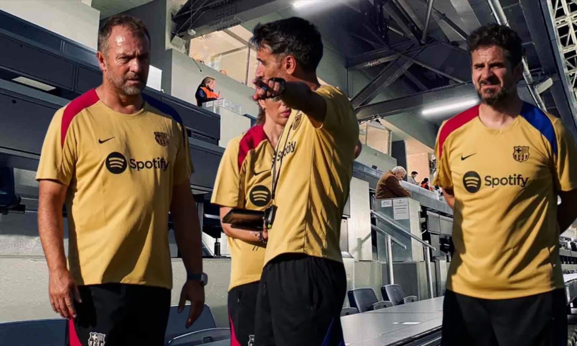 Los analistas del Barça dieron la nota durante el Clásico Los analistas del Barça dieron la nota durante el Clásico