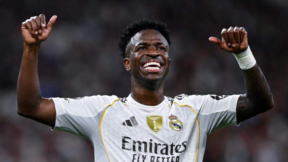 Vinícius Júnior jugando un partido con el Real Madrid. Vinícius Júnior jugando un partido con el Real Madrid.