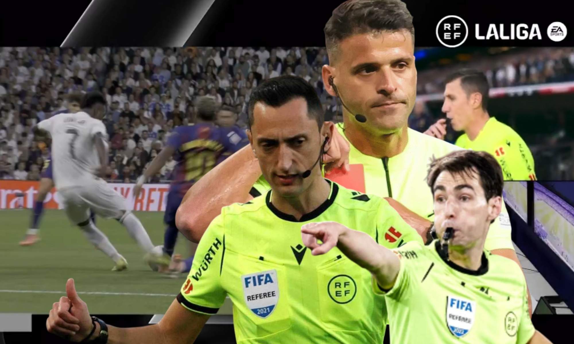 Los árbitros no están de acuerdo con el CTA para anular el penalti a Vinicius Los árbitros no están de acuerdo con el CTA para anular el penalti a Vinicius