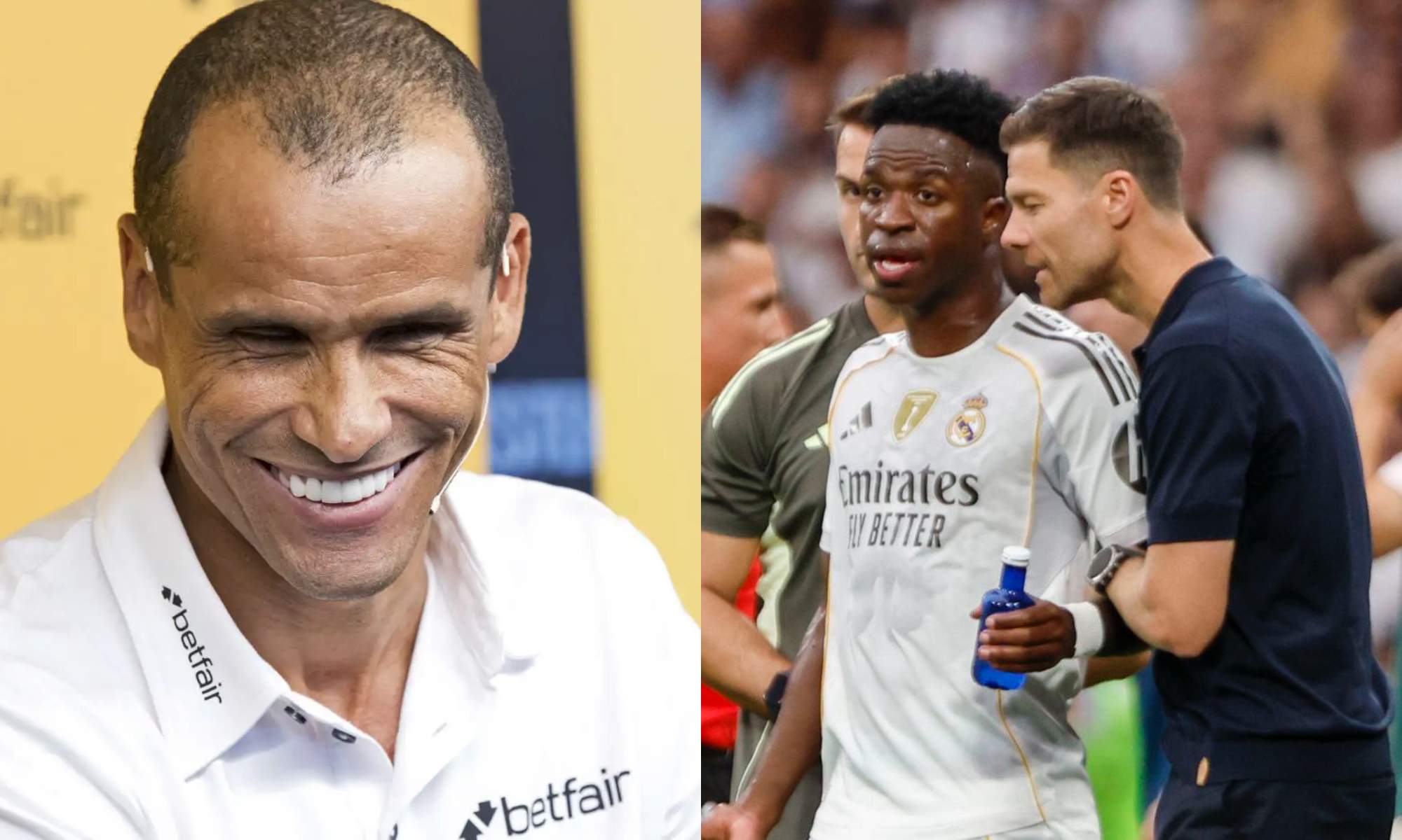 Rivaldo ha mostrado su punto de vista por el encontronazo entre Vinicius Junior y Xabi Alonso en el Clásico. Rivaldo ha mostrado su punto de vista por el encontronazo entre Vinicius Junior y Xabi Alonso en el Clásico.