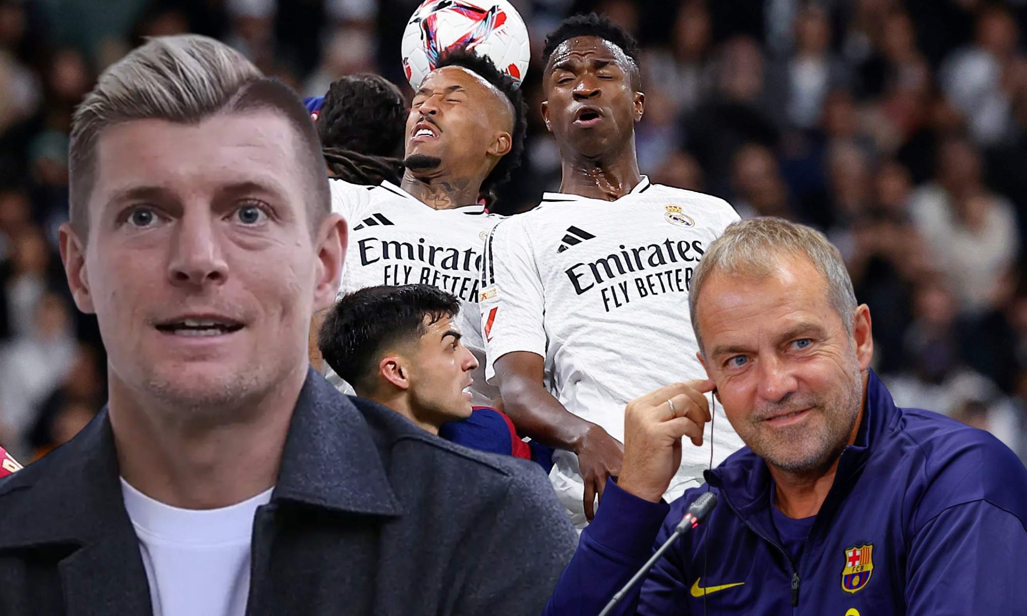 Kroos se mete con Flick por lo que hizo con Araujo ante Mbappé: "No lo entiendo" Kroos se mete con Flick por lo que hizo con Araujo ante Mbappé: "No lo entiendo"