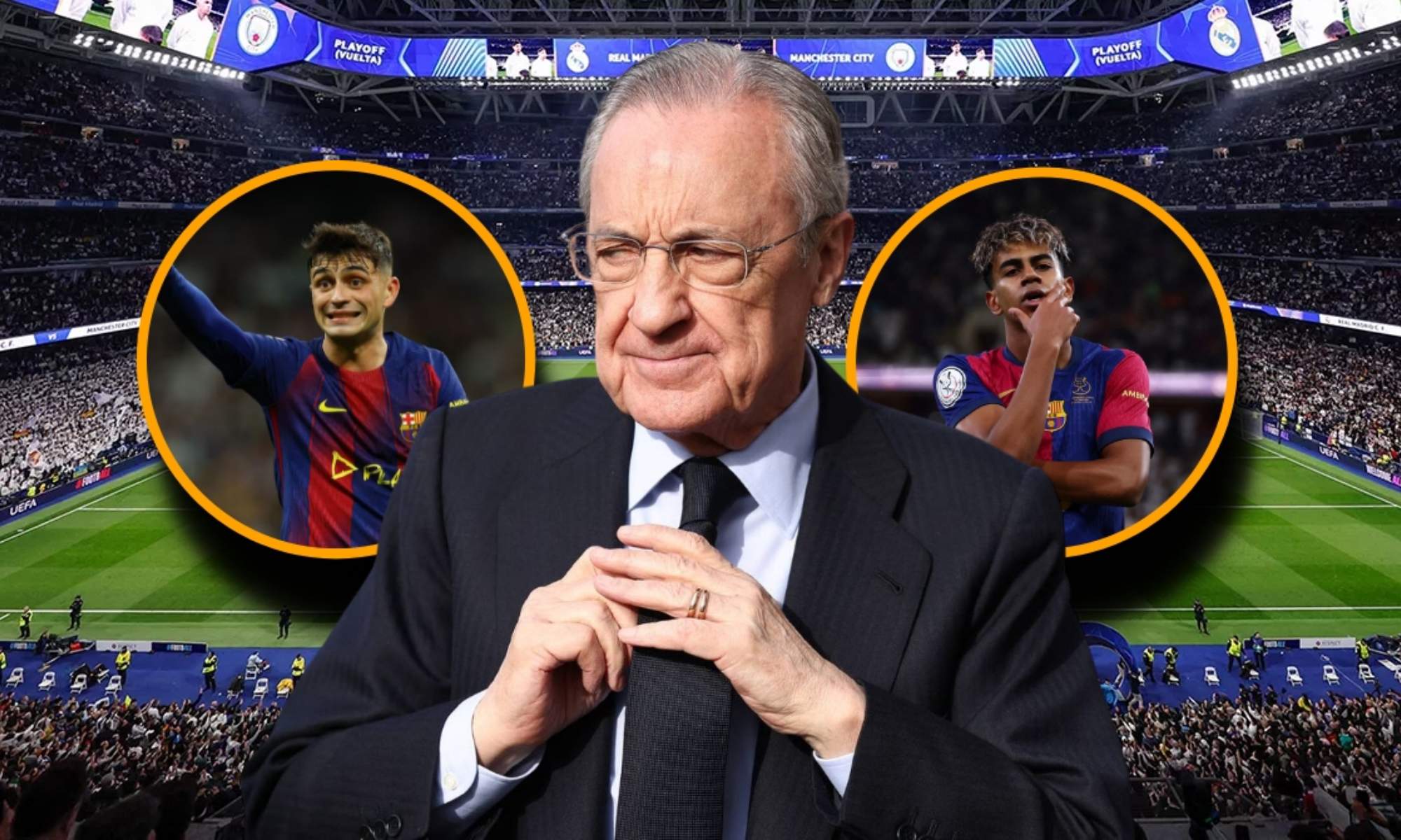 Florentino Pérez podría 'pescar' en el Barcelona después de que Juni Calafat se haya fijado en un canterano culé muy interesante. Florentino Pérez podría 'pescar' en el Barcelona después de que Juni Calafat se haya fijado en un canterano culé muy interesante.