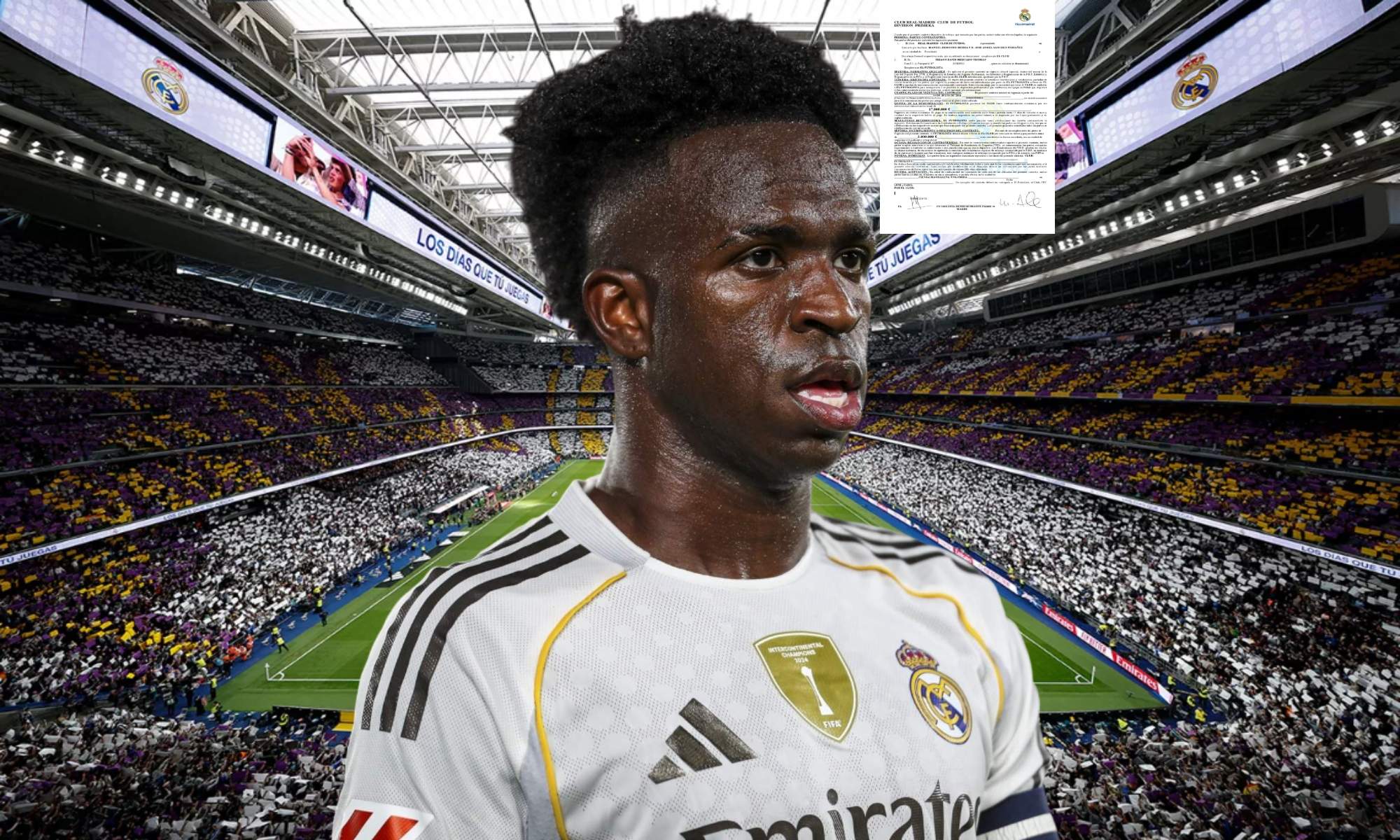 Vinicius recibe una última oferta del Real Madrid para renovar Vinicius recibe una última oferta del Real Madrid para renovar