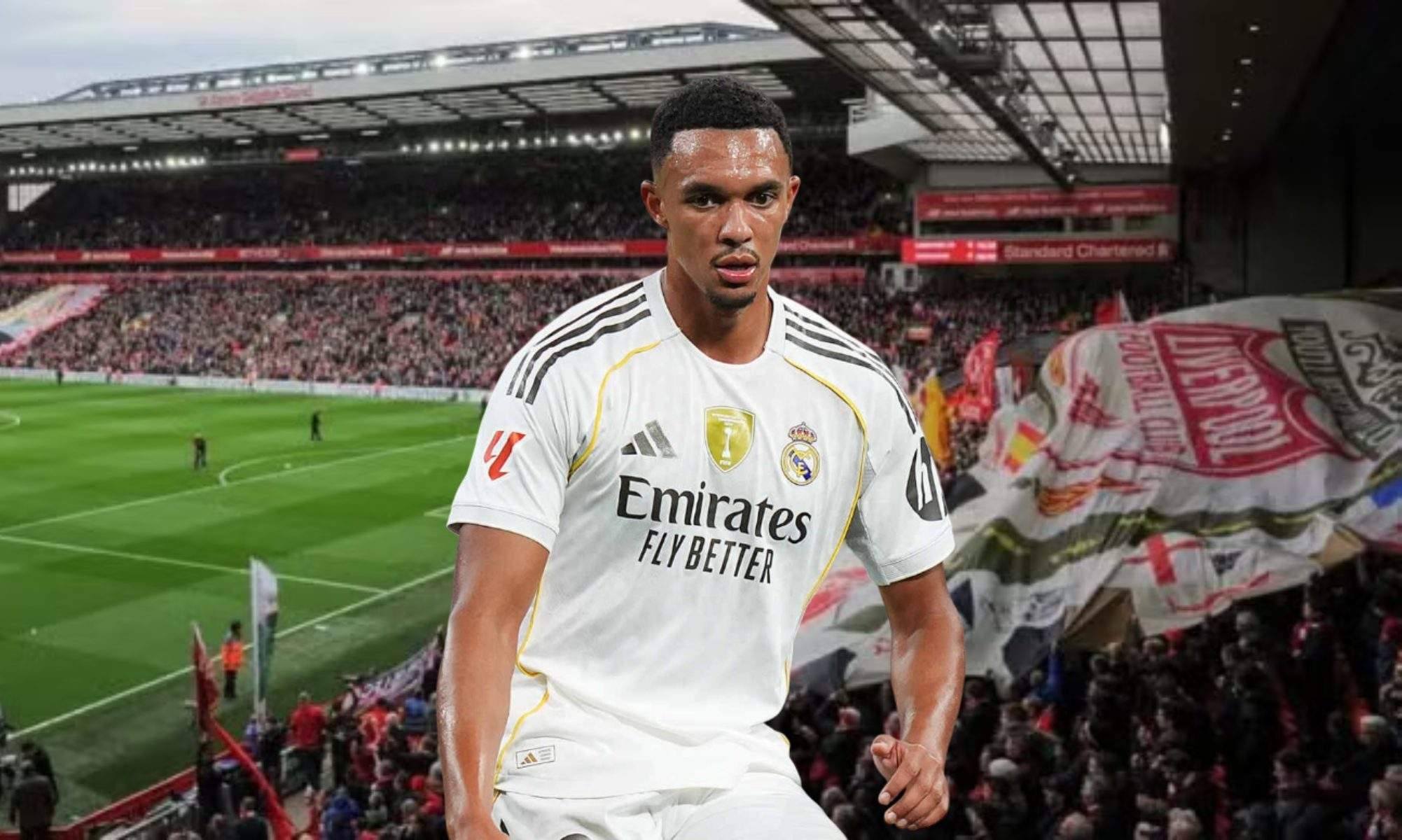 Recibimiento especial de Anfield a Trent Alexander Arnold Recibimiento especial de Anfield a Trent Alexander Arnold