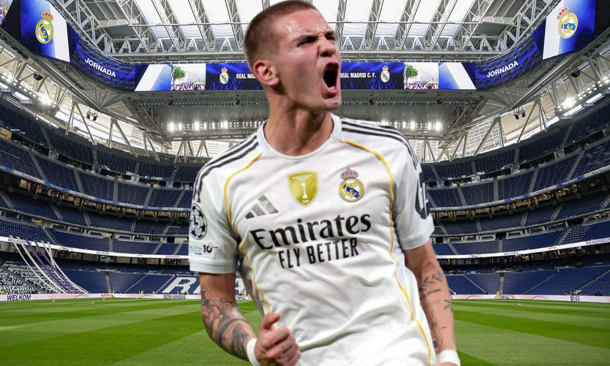 Franco Mastantuono tiene marcado en rojo el partido contra el Valencia Franco Mastantuono tiene marcado en rojo el partido contra el Valencia