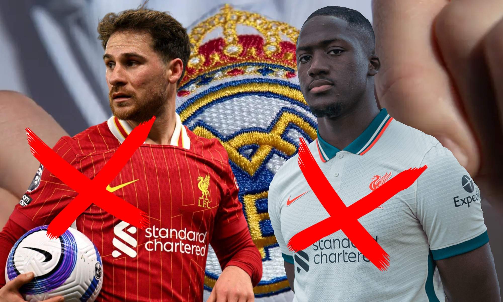 60 millones para que diga adiós al Real Madrid: ni Konaté, ni Mac Allister 60 millones para que diga adiós al Real Madrid: ni Konaté, ni Mac Allister