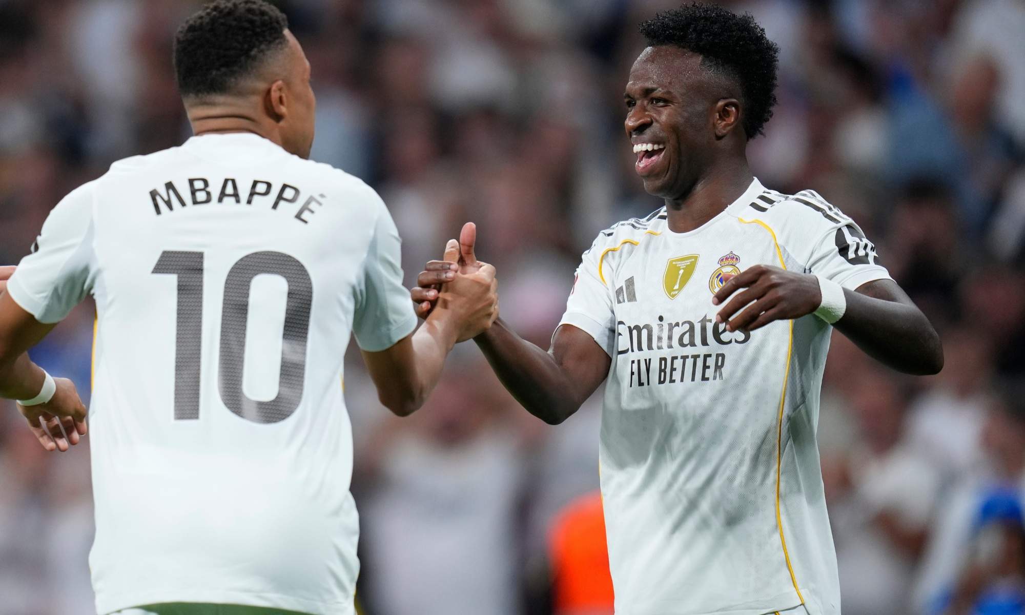 Vinicius zanja la polémica, su mensaje tras la Bota de Oro de Mbappé Vinicius zanja la polémica, su mensaje tras la Bota de Oro de Mbappé