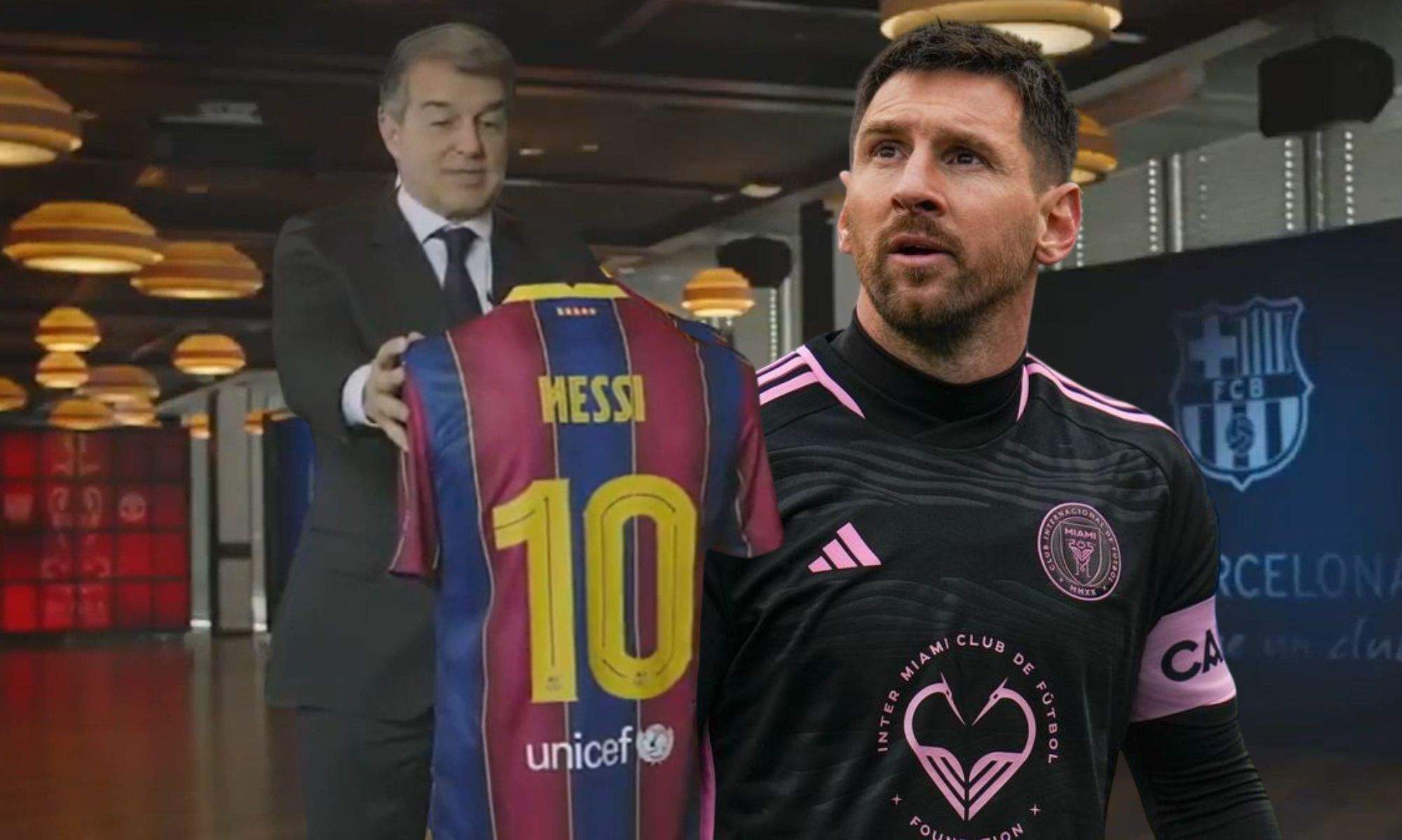 Joan Laporta podría tener a Leo Messi como rival en las elecciones a la presidencia de 2026 Joan Laporta podría tener a Leo Messi como rival en las elecciones a la presidencia de 2026