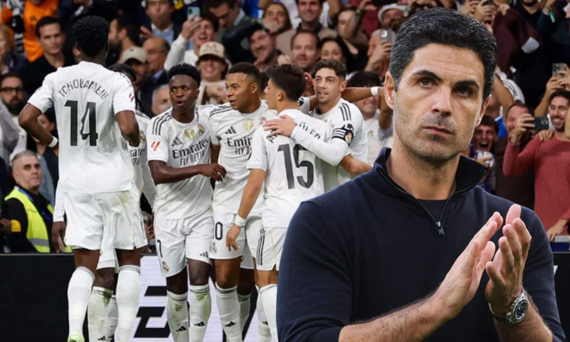 Mikel Arteta sigue de cerca a este madridista con el objetivo de ficharle