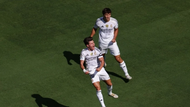 Fran García y Gonzalo García, canteranos del Real Madrid. Fran García y Gonzalo García, canteranos del Real Madrid.