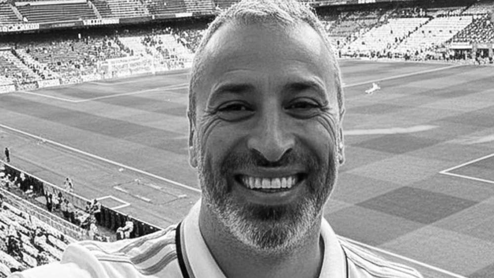 Yigal Brodkin, durante una de sus visitas al Santiago Bernabéu. Yigal Brodkin, durante una de sus visitas al Santiago Bernabéu.